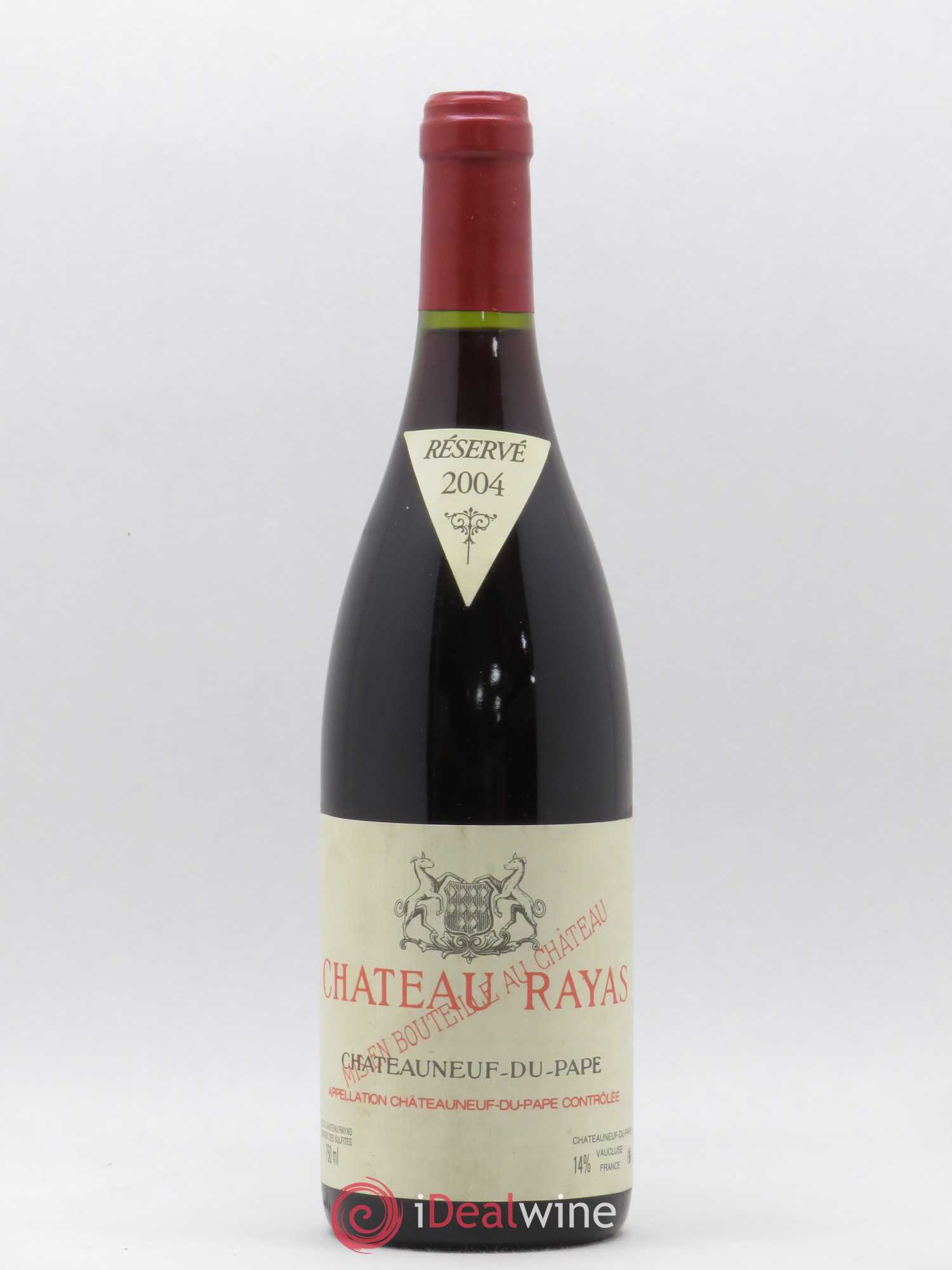 Châteauneuf-du-Pape Château Rayas Emmanuel Reynaud 2004 - Lot de 1 bouteille - 0