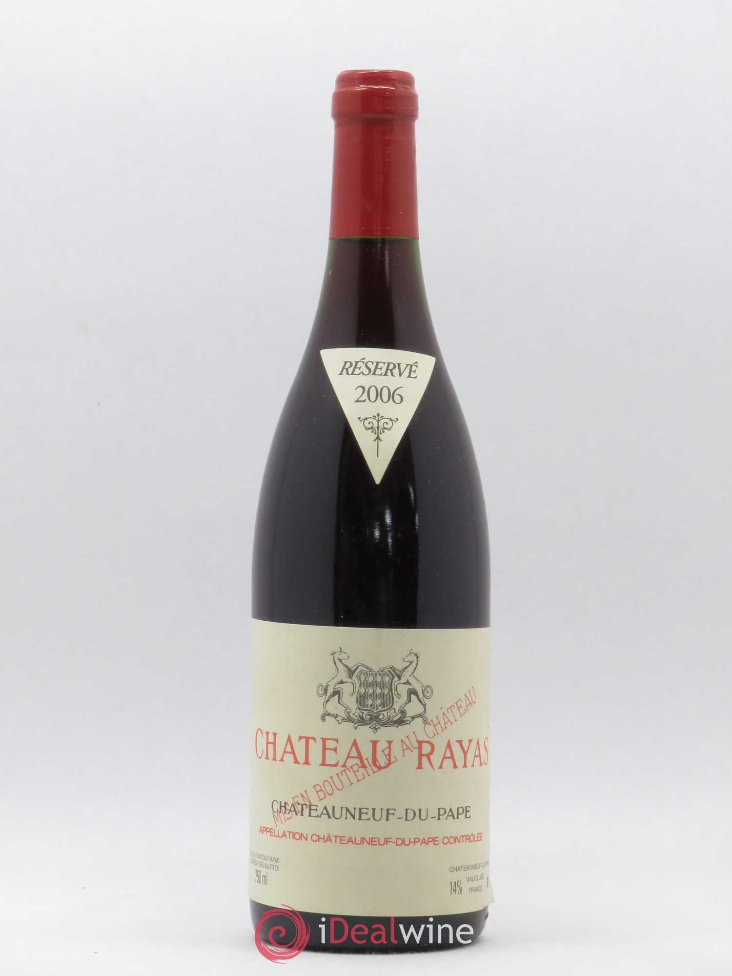 Châteauneuf-du-Pape Château Rayas Emmanuel Reynaud 2006 - Lot de 1 bouteille - 0
