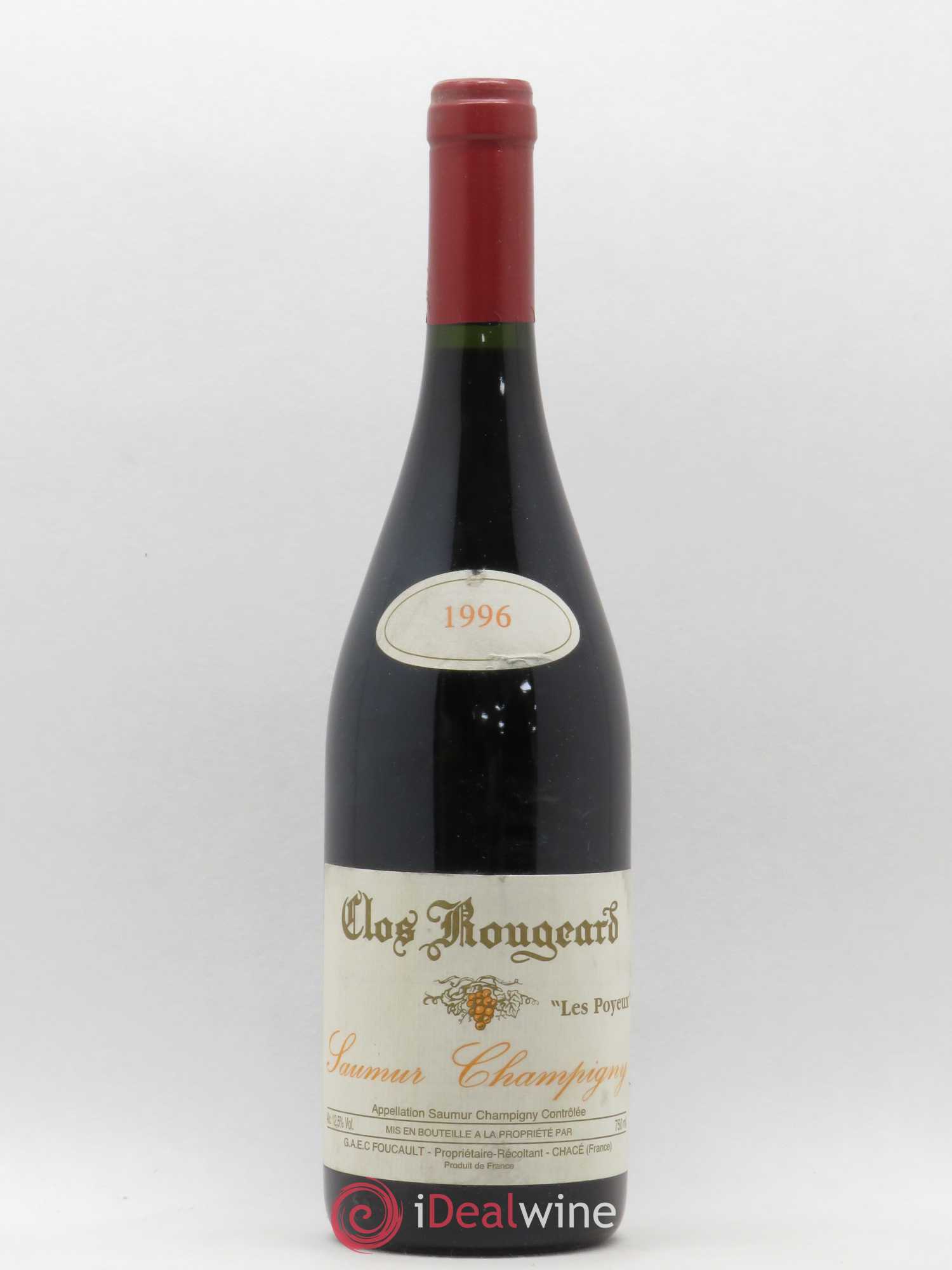 Saumur-Champigny Les Poyeux Clos Rougeard 1996 - Lot de 1 bouteille - 0