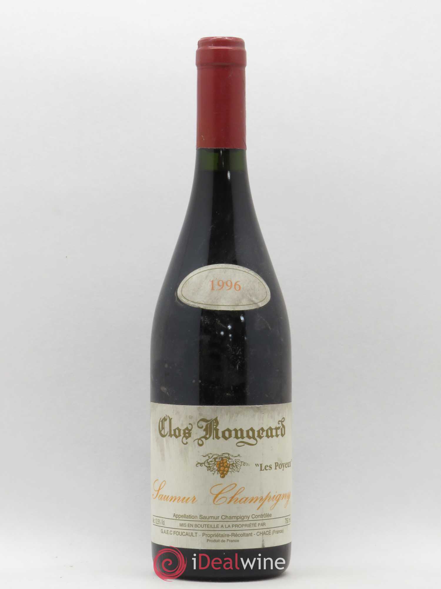 Saumur-Champigny Les Poyeux Clos Rougeard 1996 - Lot de 1 bouteille - 0