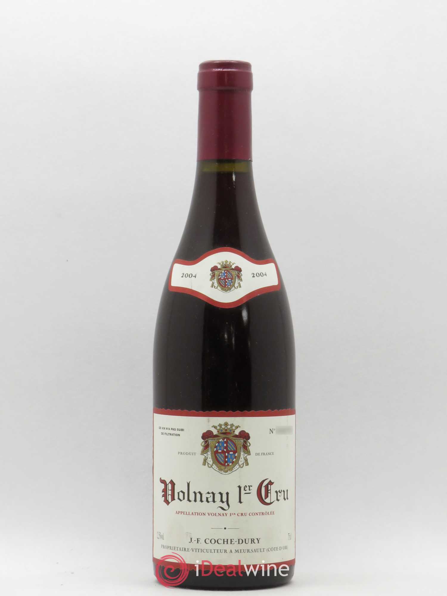 Volnay 1er Cru Coche Dury (Domaine) 2004 - Lot de 1 bouteille - 0