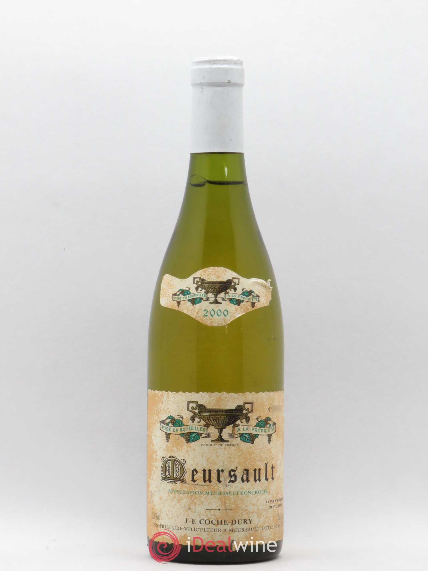 Meursault Coche Dury (Domaine) 2000 - Lot de 1 bouteille - 0