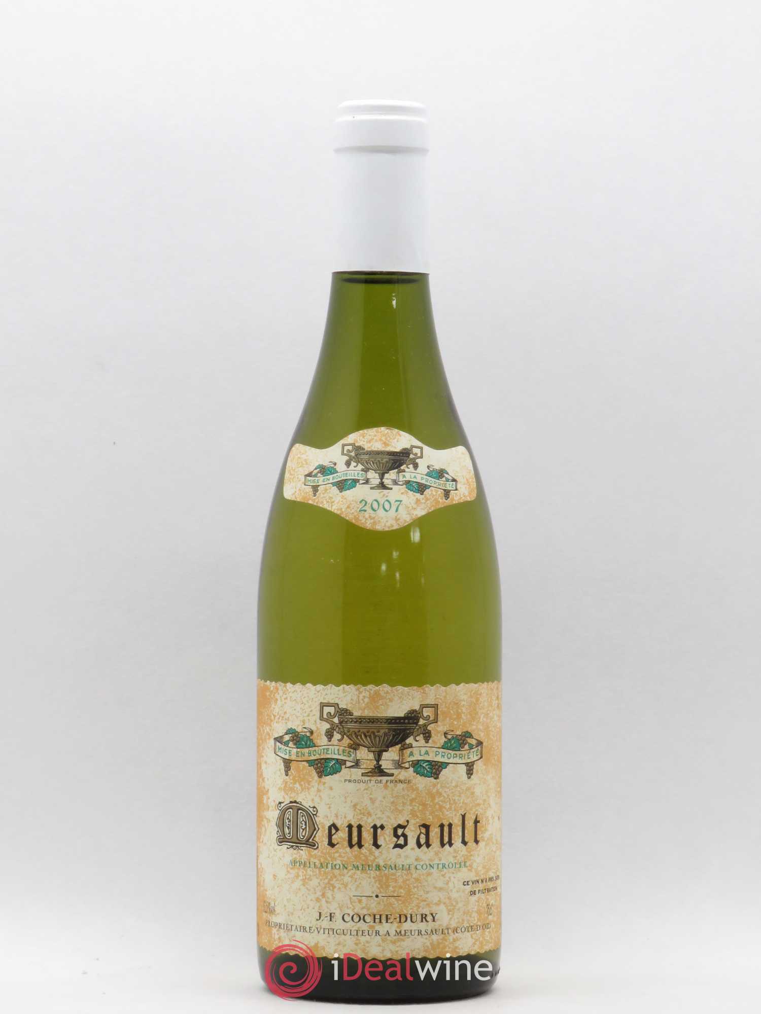 Meursault Coche Dury (Domaine) 2007 - Lot de 1 bouteille - 0