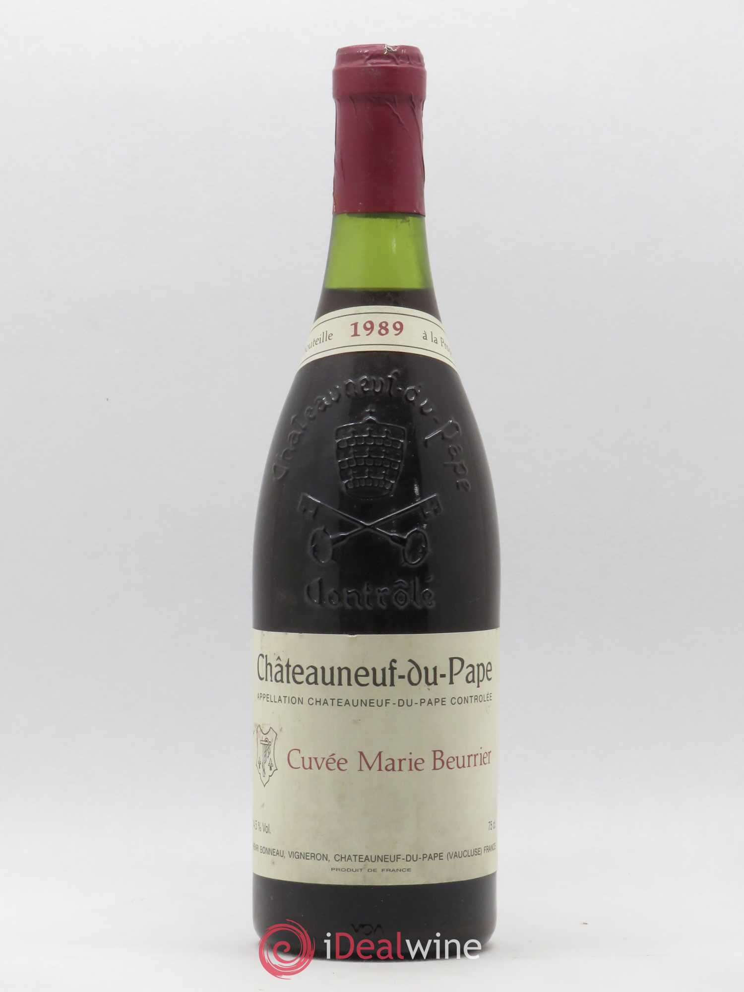 Châteauneuf-du-Pape Marie Beurrier Henri Bonneau & Fils 1989 - Lot de 1 bouteille - 0