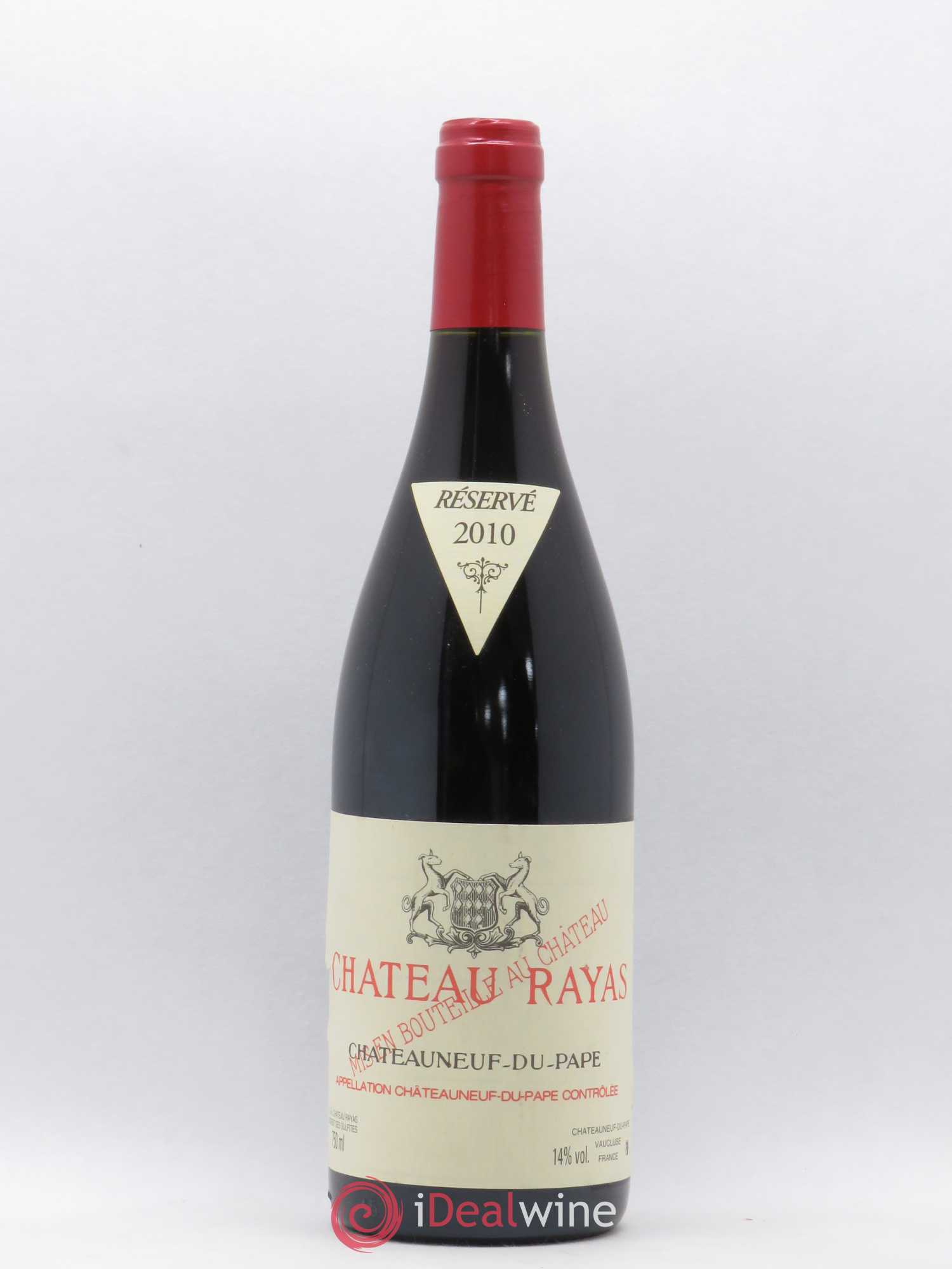 Châteauneuf-du-Pape Château Rayas Emmanuel Reynaud 2010 - Lot de 1 bouteille - 0