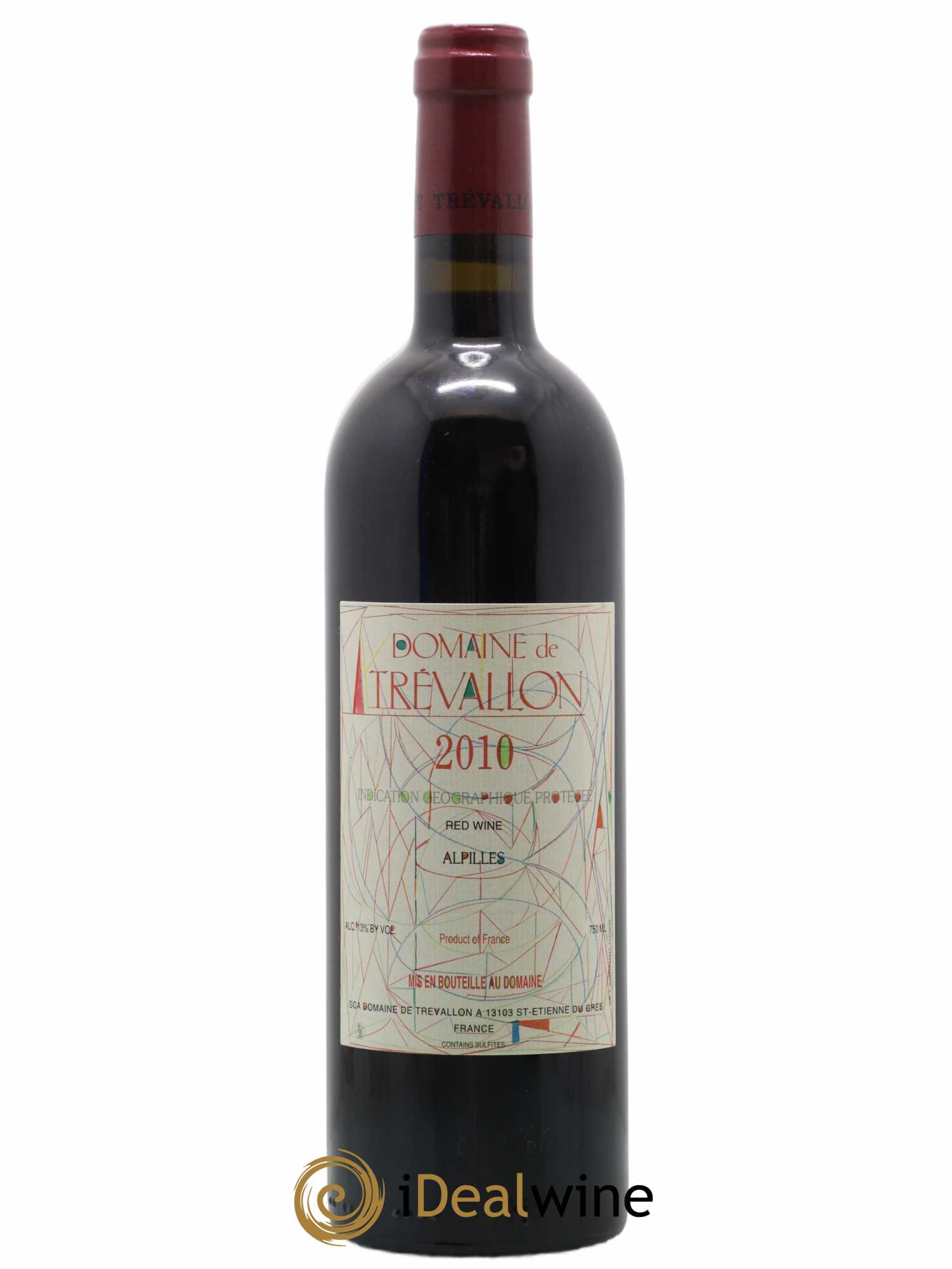 Alpilles Trévallon (Domaine de) Eloi Dürrbach 2010 - Lot de 1 bouteille - 0
