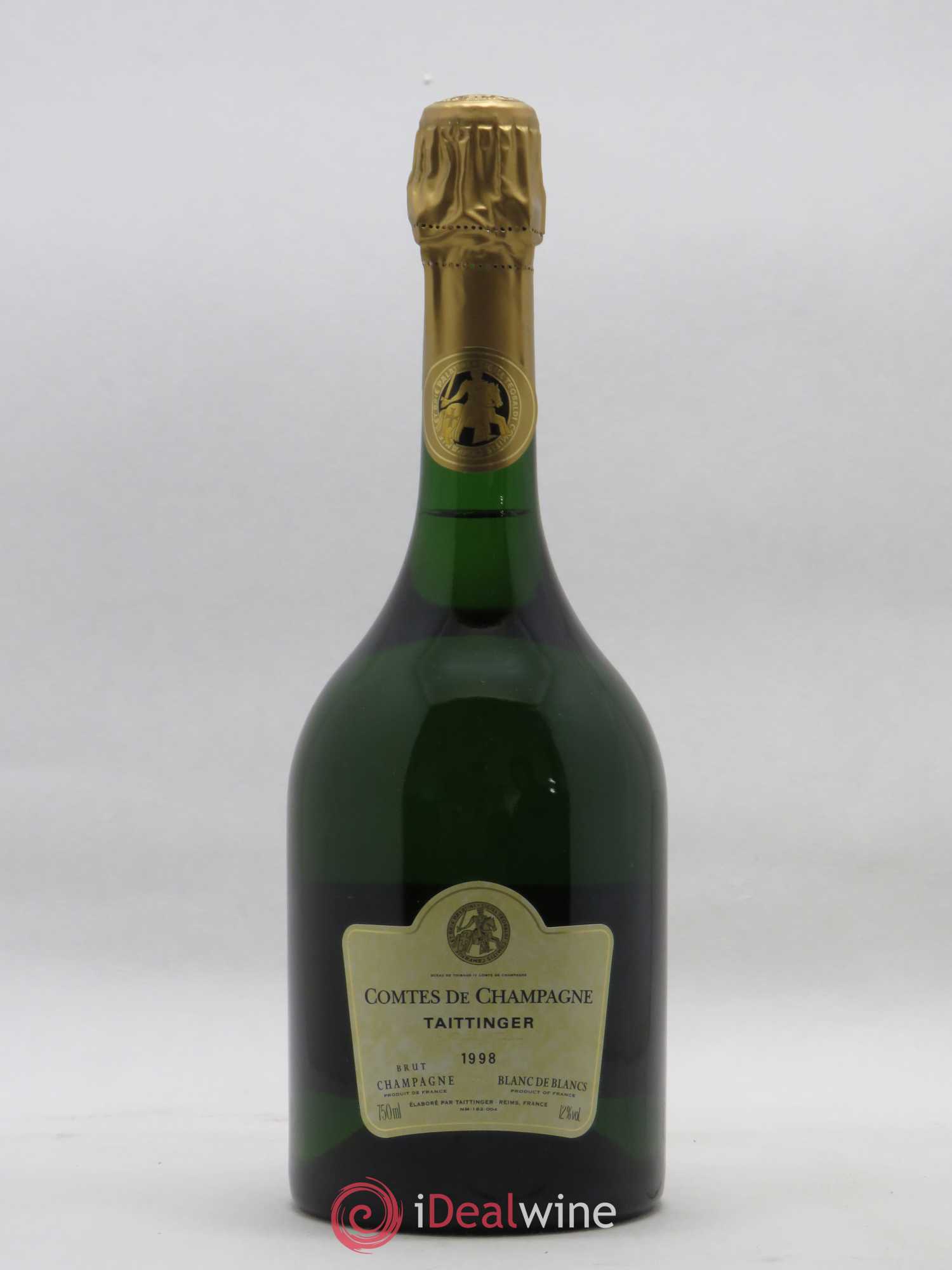 Comtes de Champagne Taittinger 1998 - Lot de 1 bouteille - 0