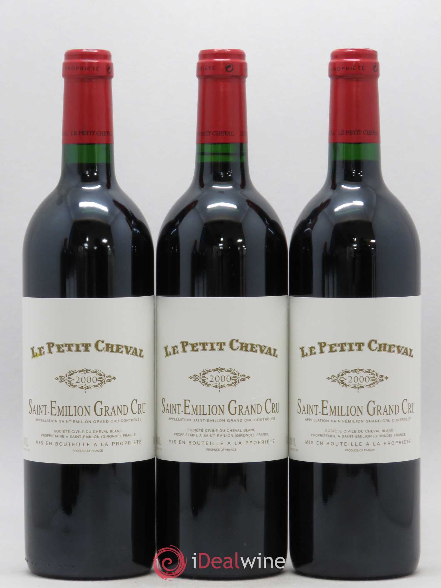 Le Petit Cheval Second Vin 2000 - Lot de 12 bouteilles - 2