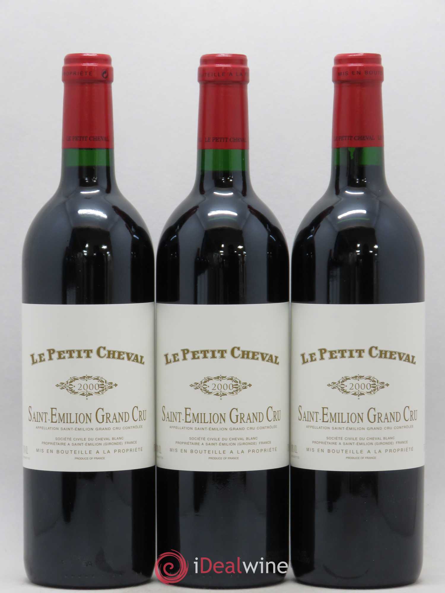 Le Petit Cheval Second Vin 2000 - Lot de 12 bouteilles - 2