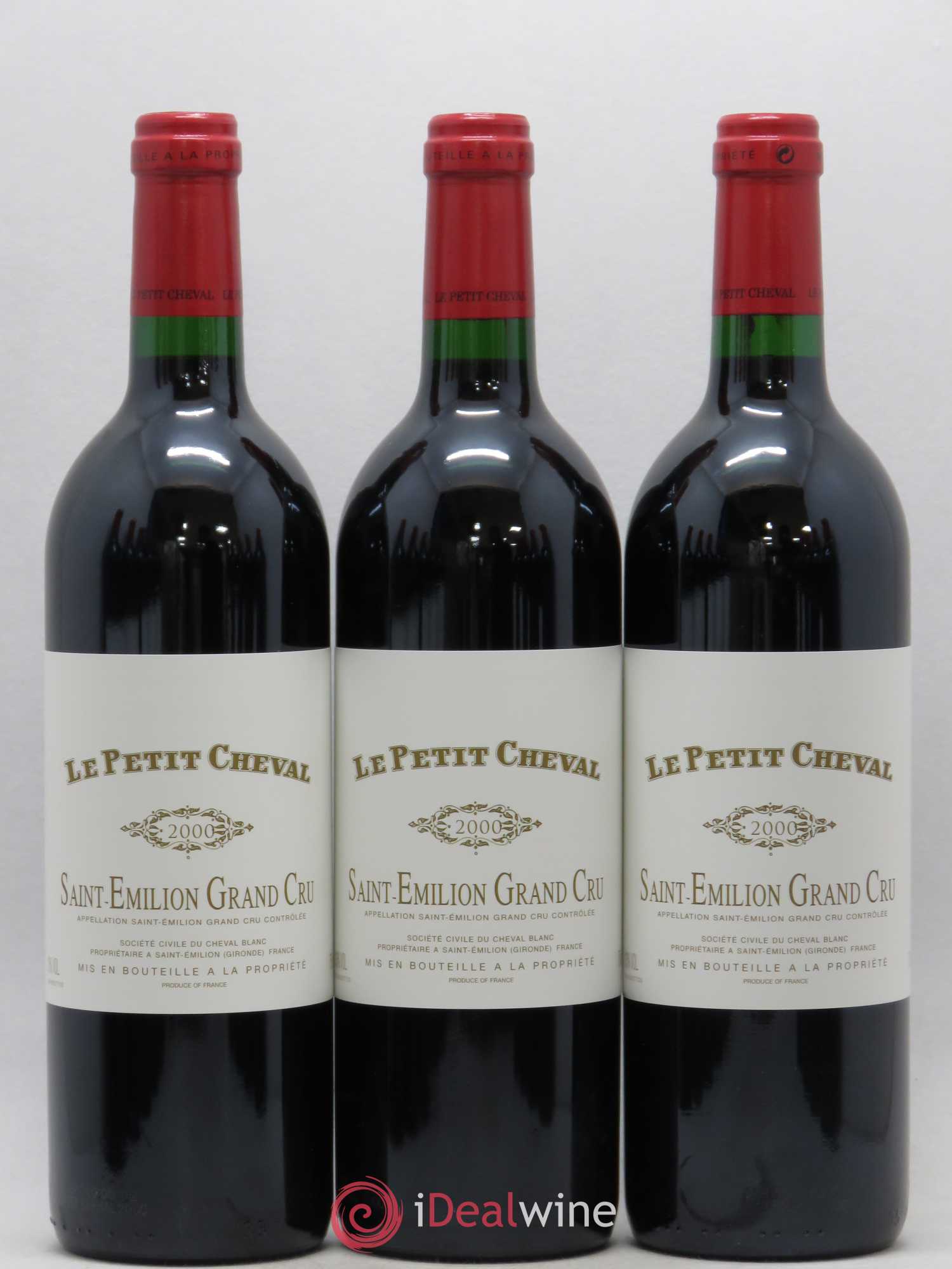Le Petit Cheval Second Vin 2000 - Lot de 12 bouteilles - 4