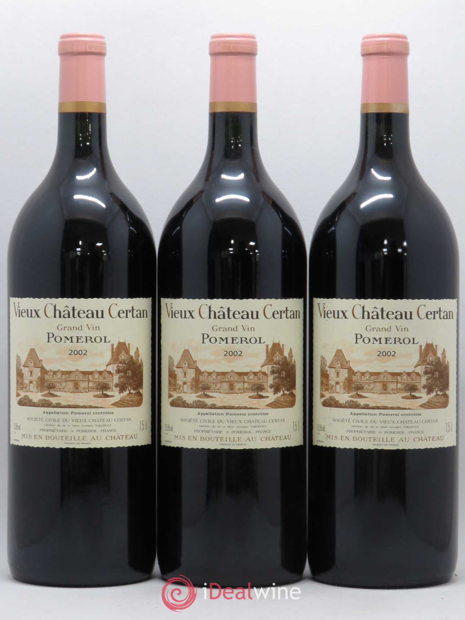Vieux Château Certan 2002 - Lot de 6 magnums - 1