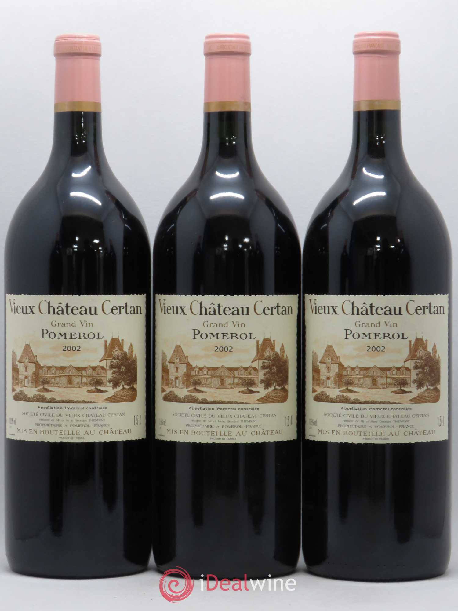 Vieux Château Certan 2002 - Lot de 6 magnums - 2