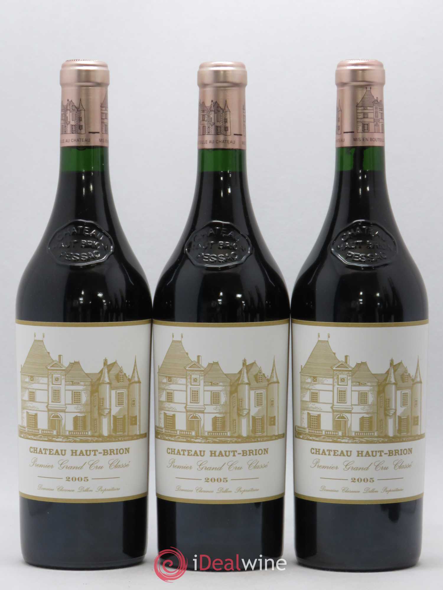 Château Haut Brion 1er Grand Cru Classé 2005 - Lot de 6 bouteilles - 1