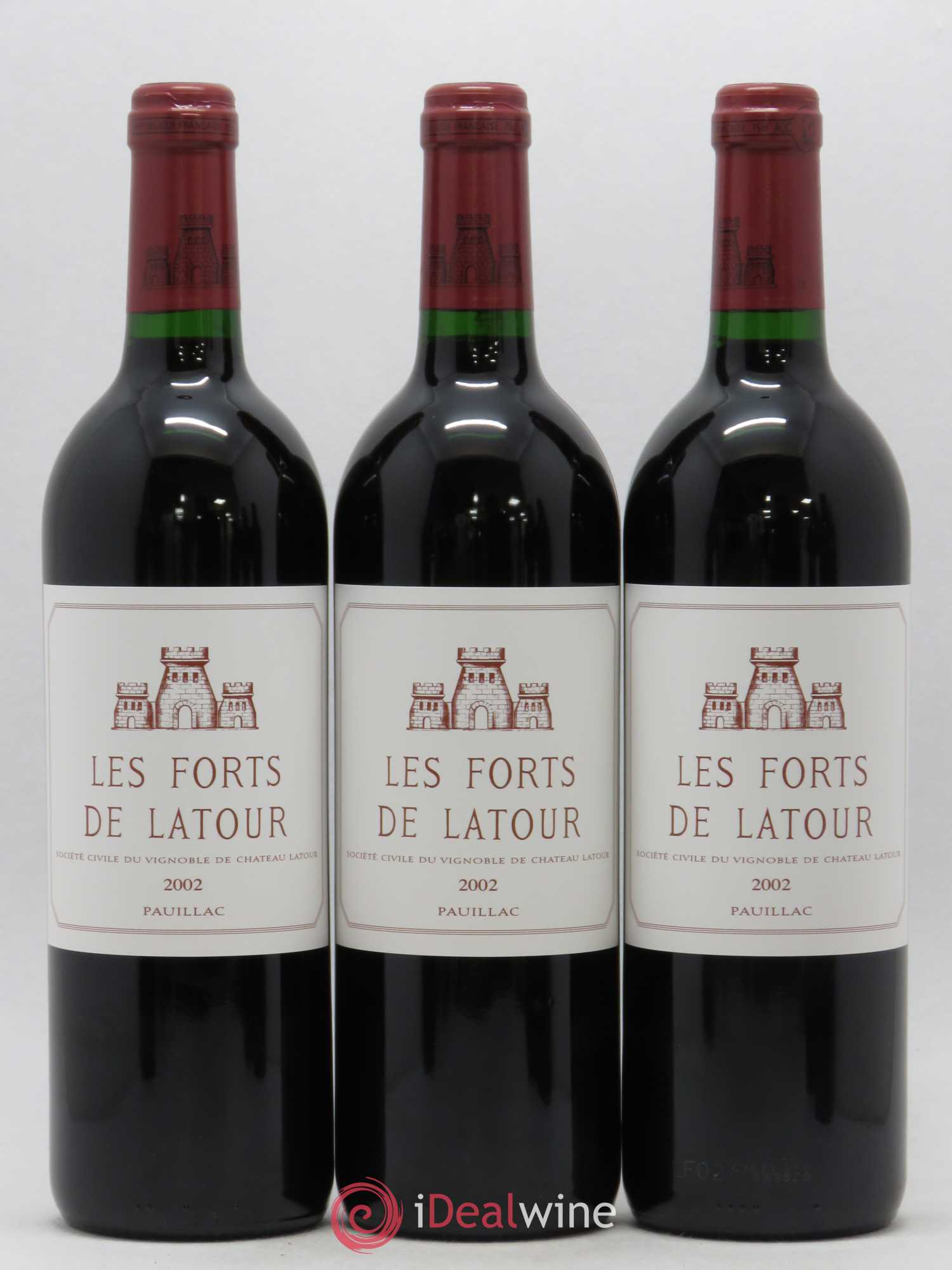 Les Forts de Latour Second Vin 2002 - Lot de 12 bouteilles - 2