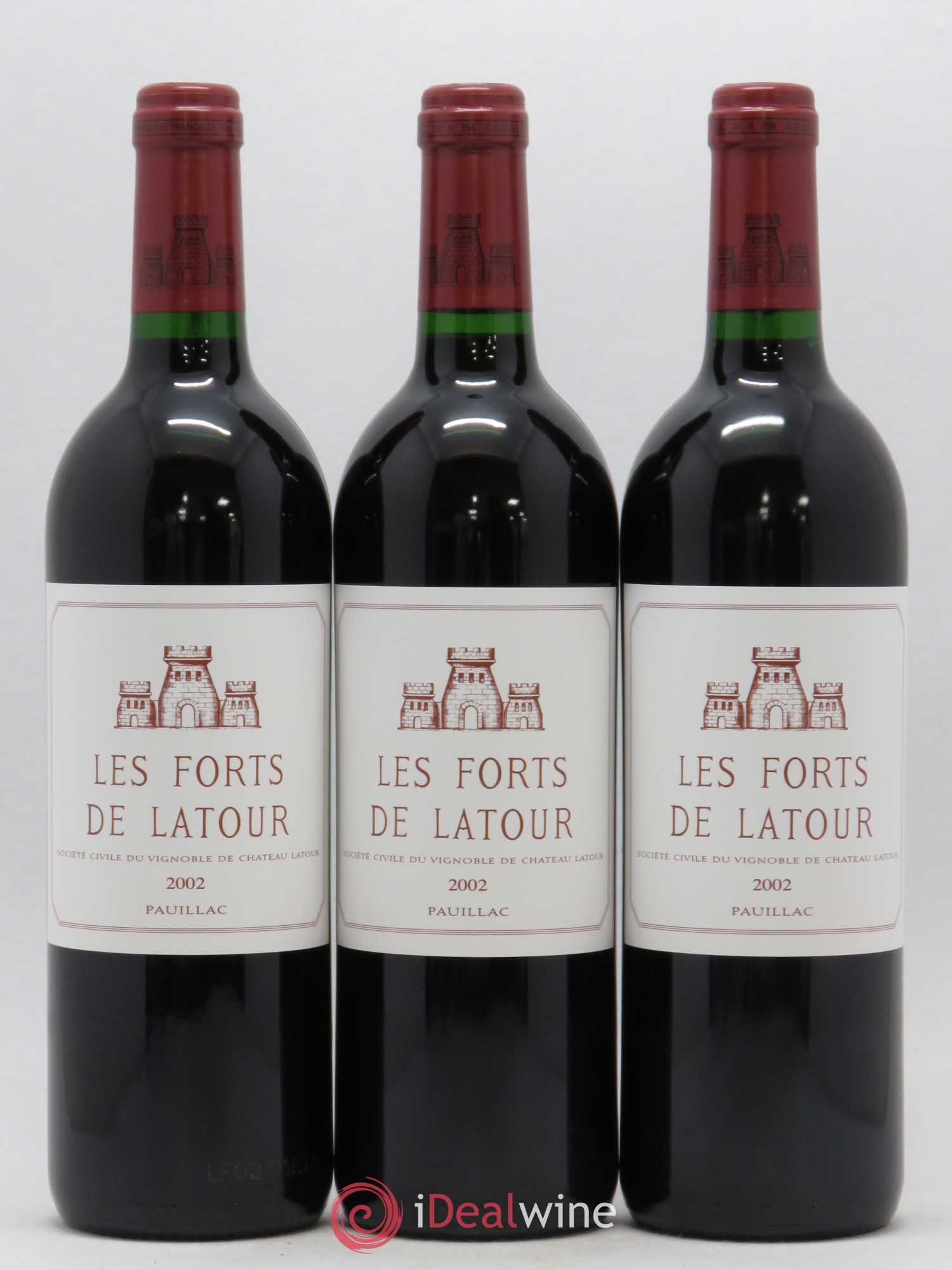 Les Forts de Latour Second Vin 2002 - Lot de 12 bouteilles - 1