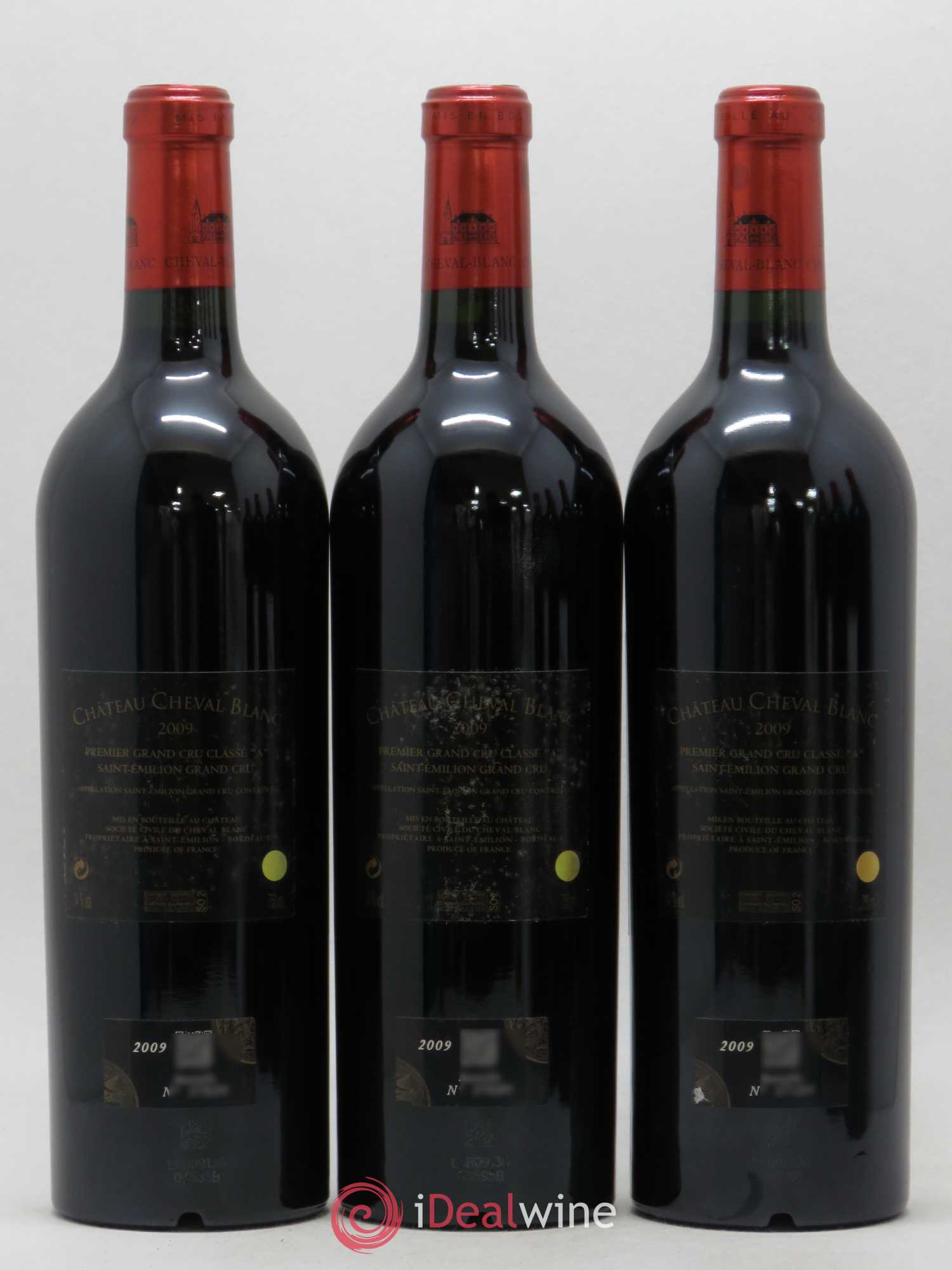 Château Cheval Blanc 1er Grand Cru Classé A 2009 - Lot de 6 bouteilles - 2