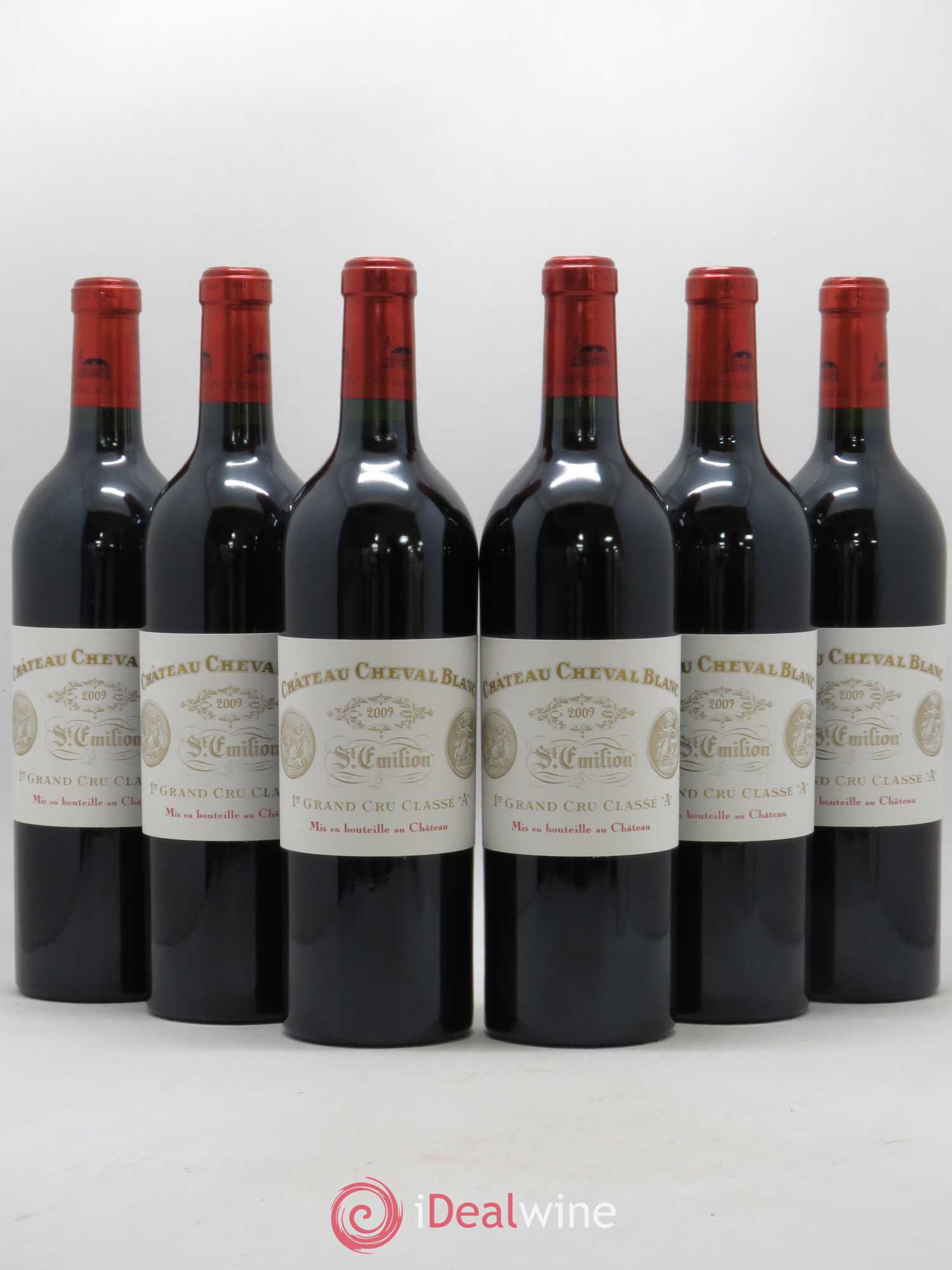 Château Cheval Blanc 1er Grand Cru Classé A 2009 - Lot de 6 bouteilles - 0