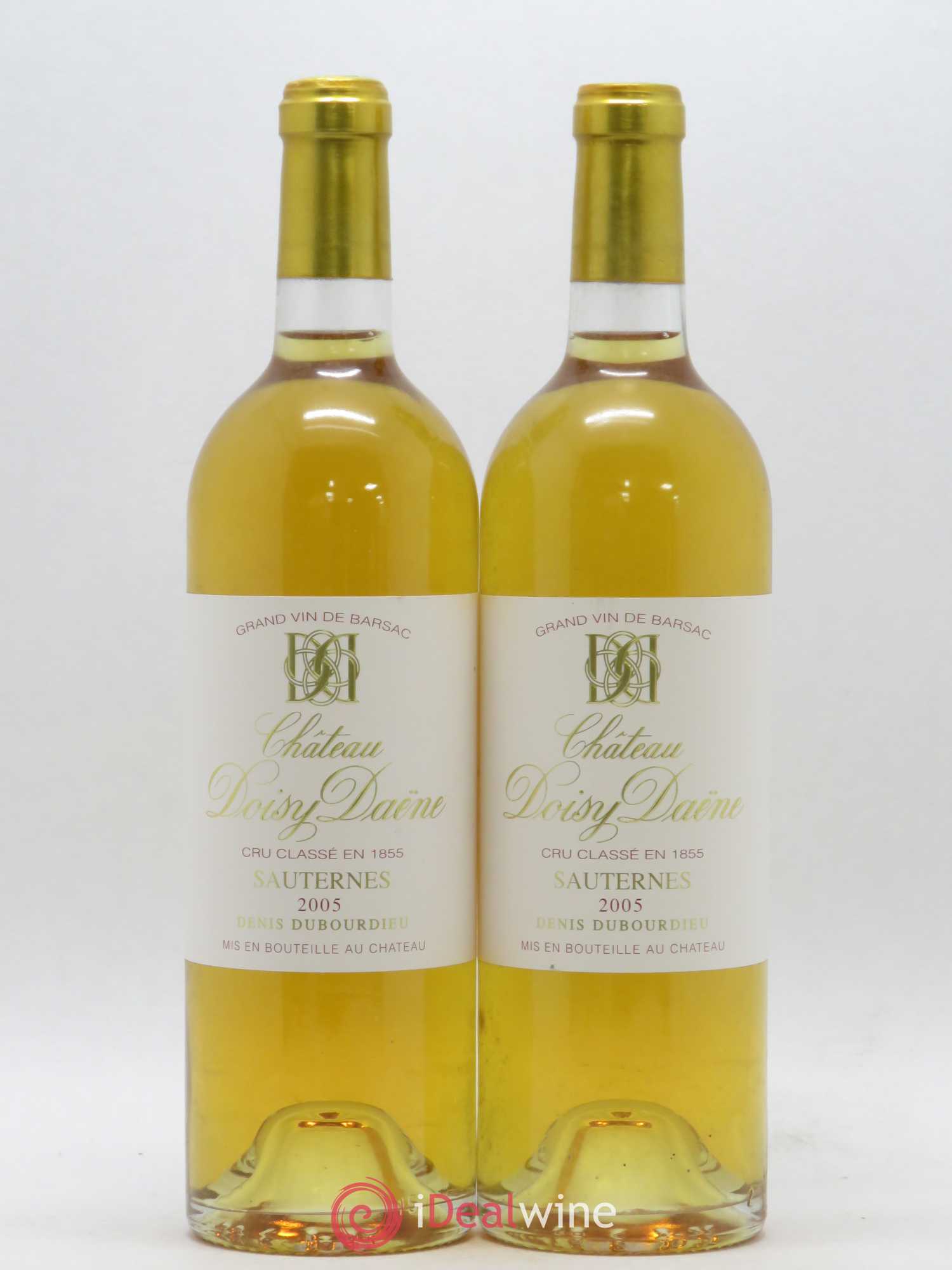Château Doisy Daëne 2ème Grand Cru Classé 2005 - Lotto di 2 bottiglie - 0