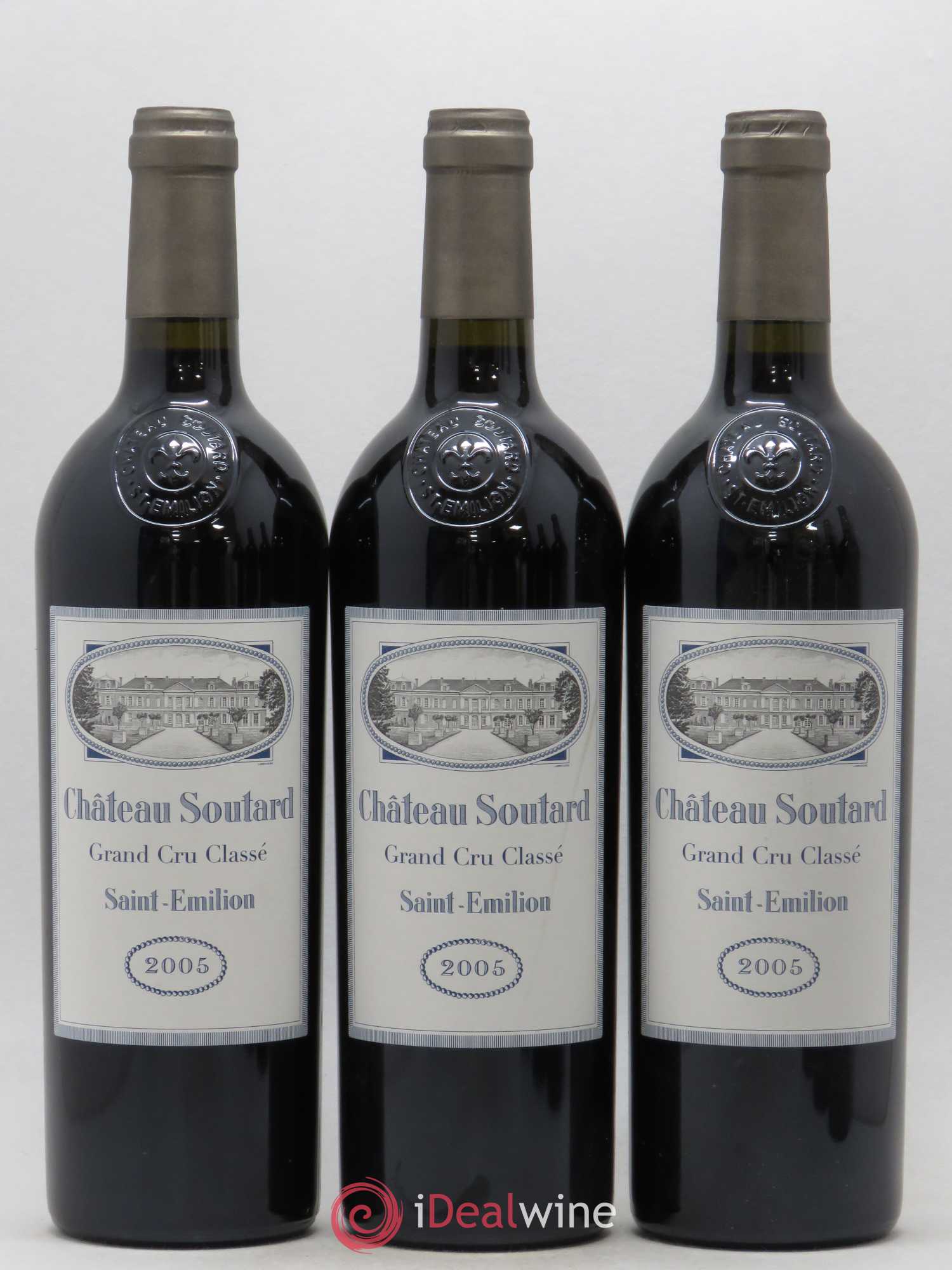 Château Soutard Grand Cru Classé 2005 - Lot de 6 bouteilles - 1