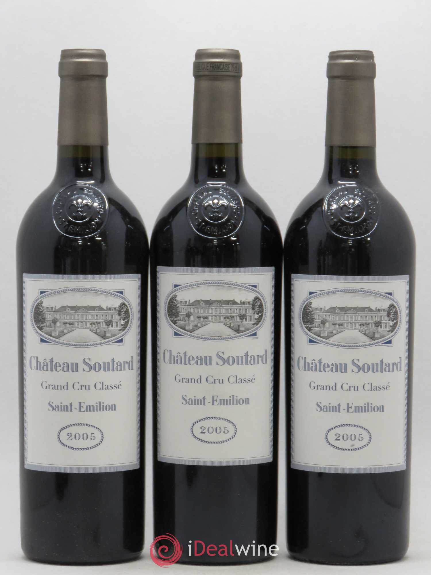 Château Soutard Grand Cru Classé 2005 - Lot de 6 bouteilles - 2