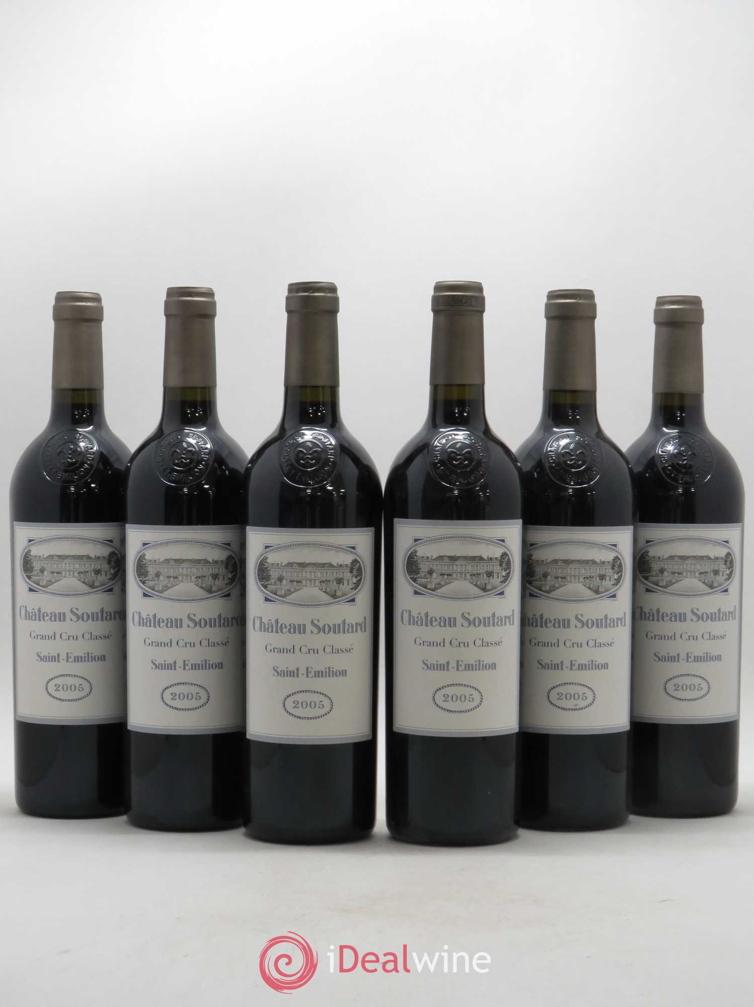 Château Soutard Grand Cru Classé 2005 - Lot de 6 bouteilles - 0