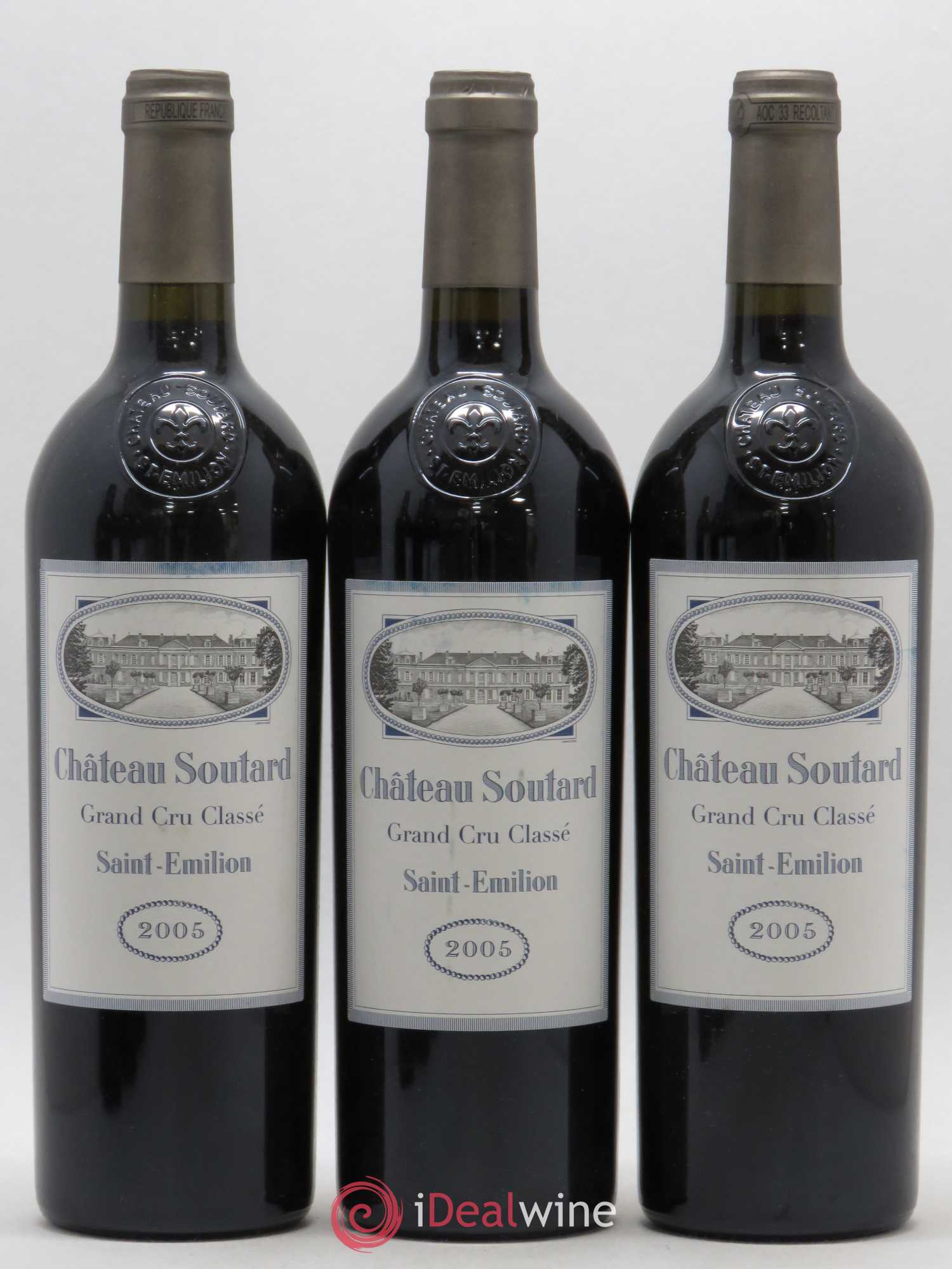 Château Soutard Grand Cru Classé 2005 - Lot de 6 bouteilles - 2