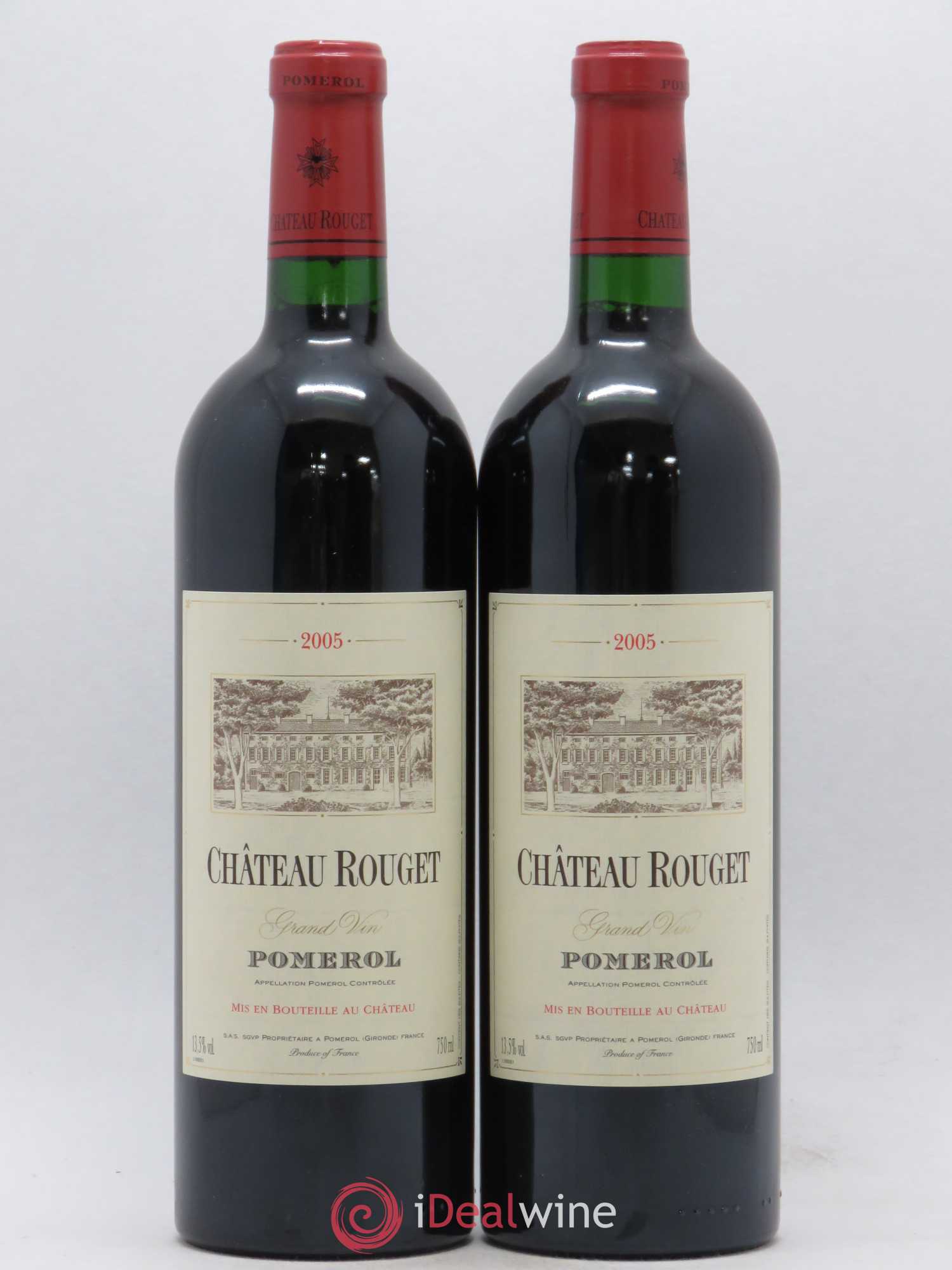 Château Rouget 2005 - Lot of 2 bottles - 0
