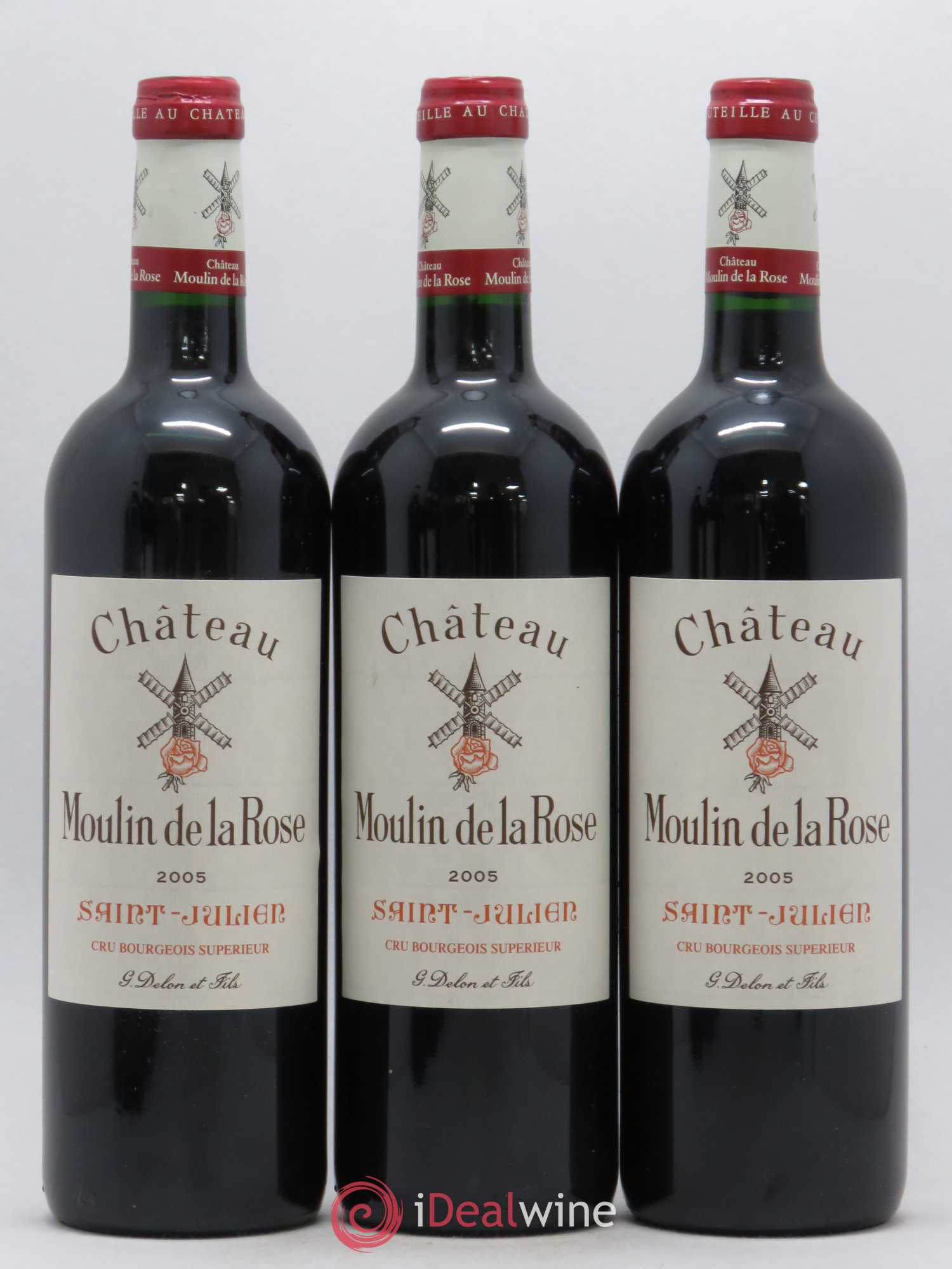 Château Moulin de la Rose Cru Bourgeois 2005 - Lot de 6 bouteilles - 2