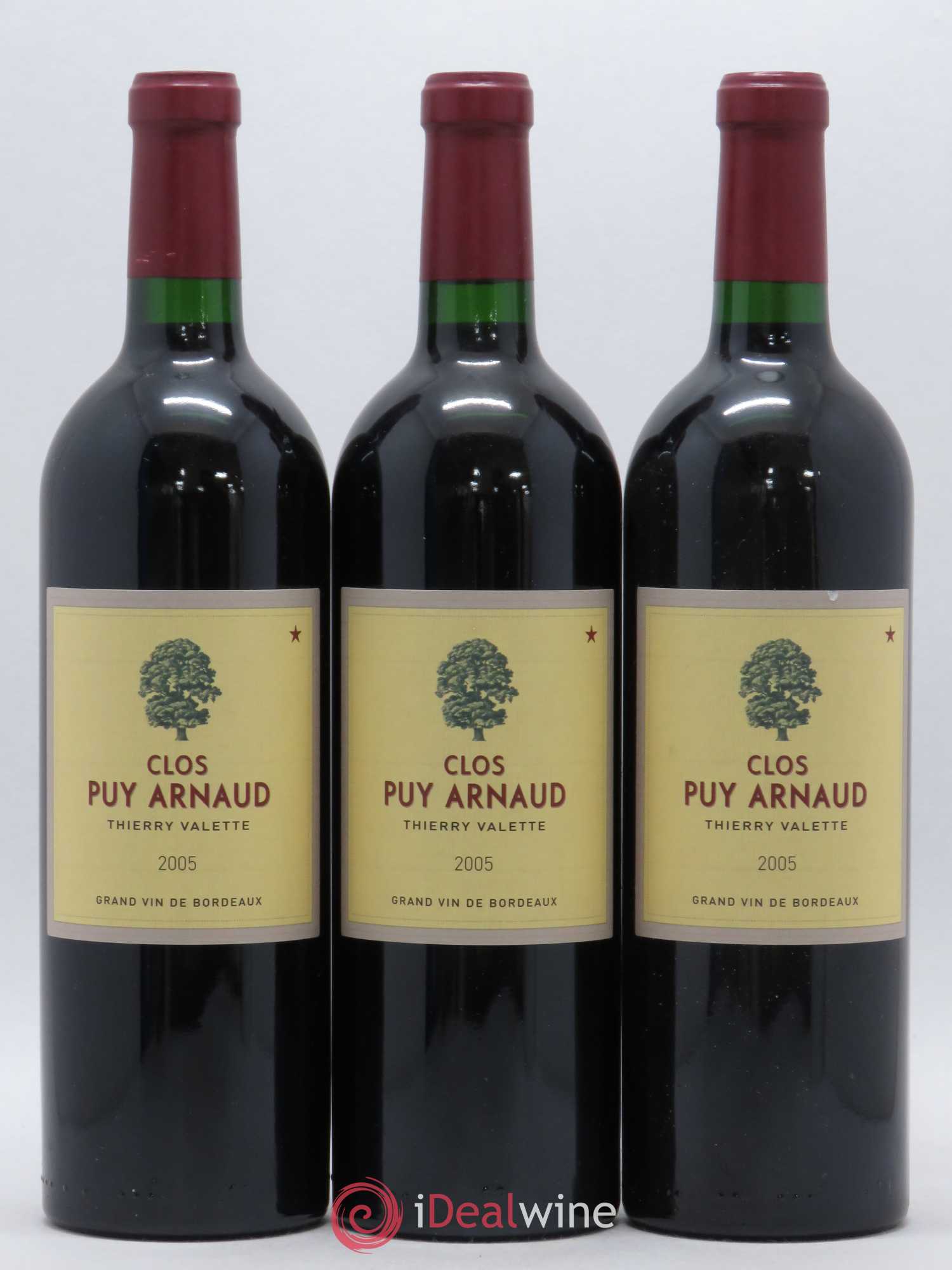 Clos Puy Arnaud 2005 - Lot de 3 bouteilles - 0