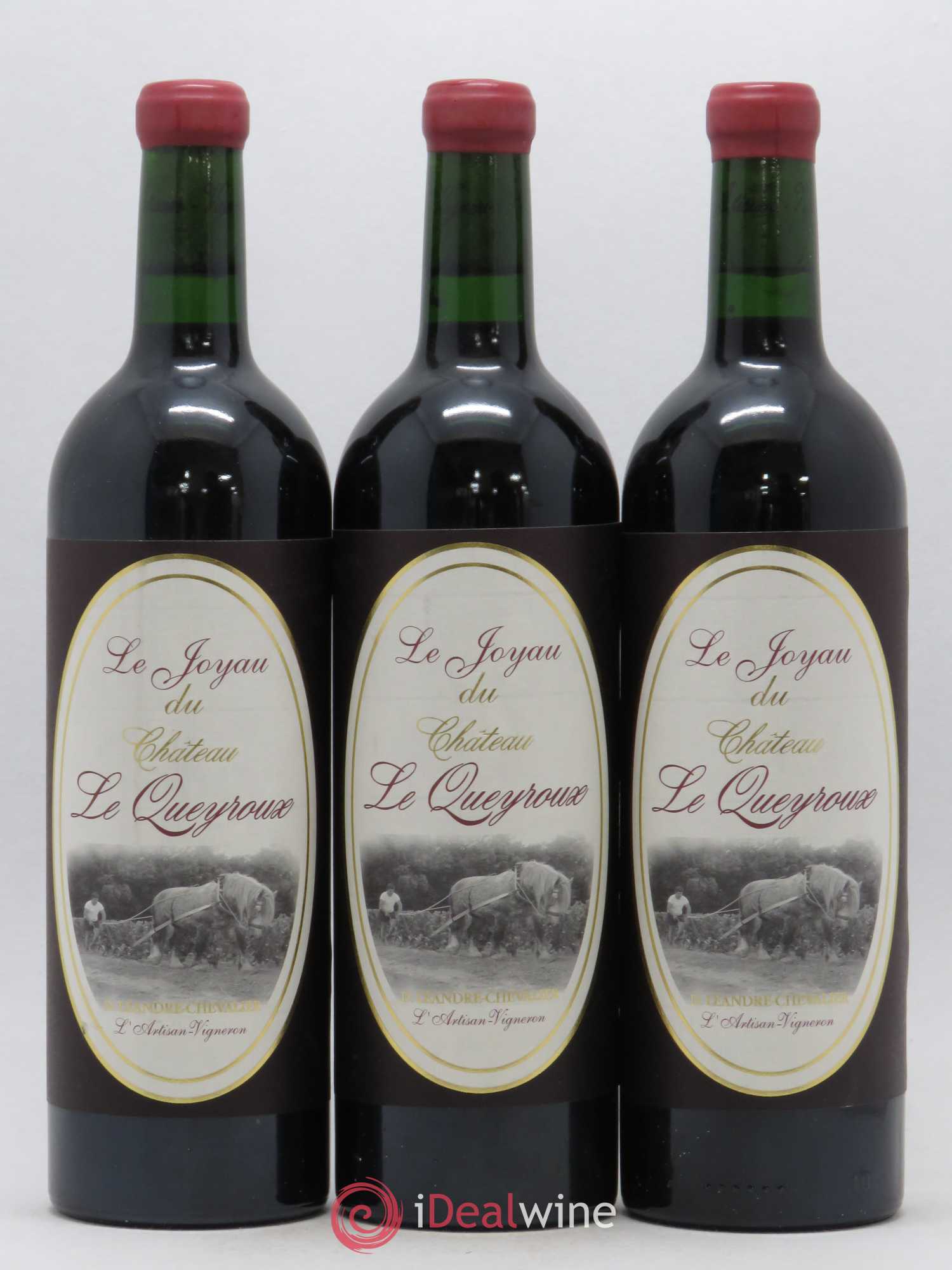 Premières-Côtes-de-Blaye (Blaye-Côtes-de-Bordeaux) Château Le Queyroux Le Joyau 2005 - Lotto di 3 bottiglie - 0