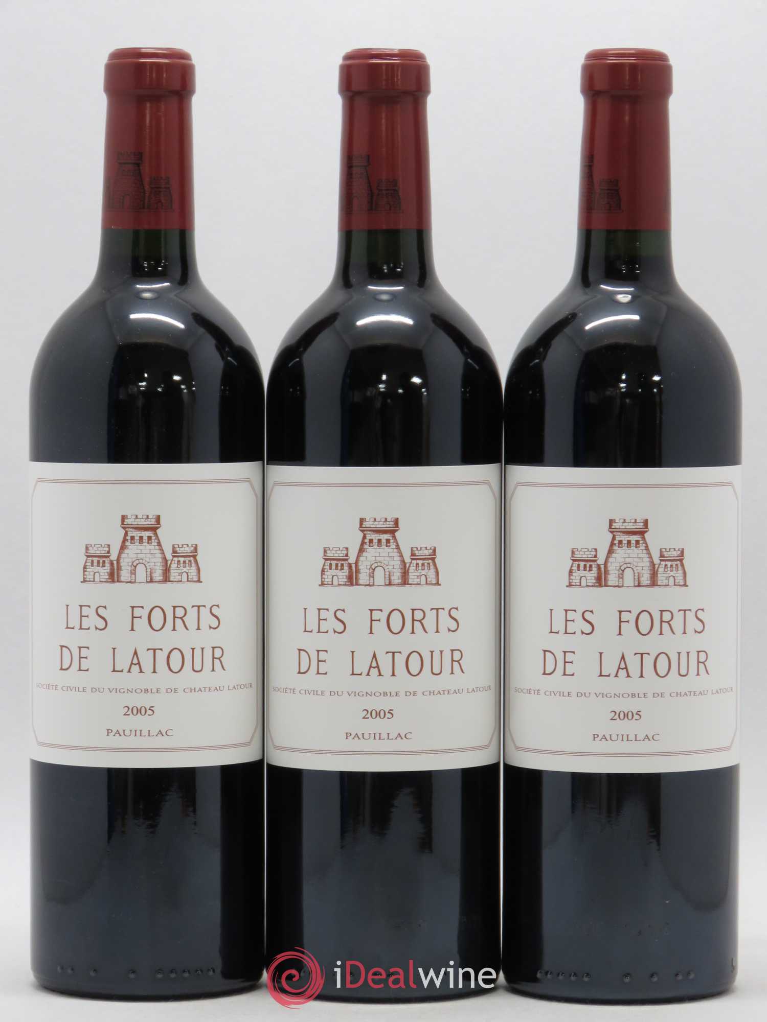 Les Forts de Latour Second Vin 2005 - Lot de 12 bouteilles - 1