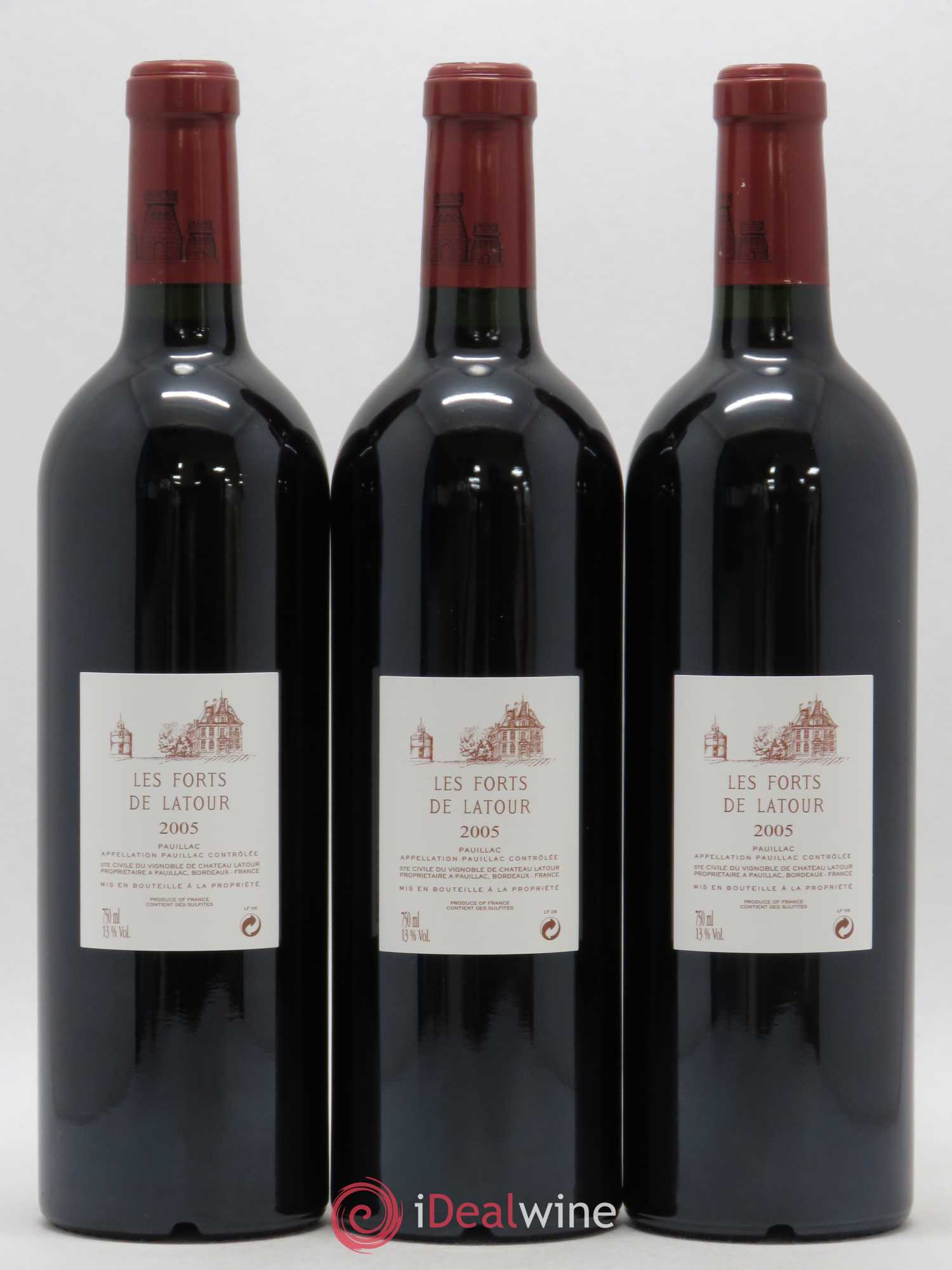 Les Forts de Latour Second Vin 2005 - Lot de 12 bouteilles - 2