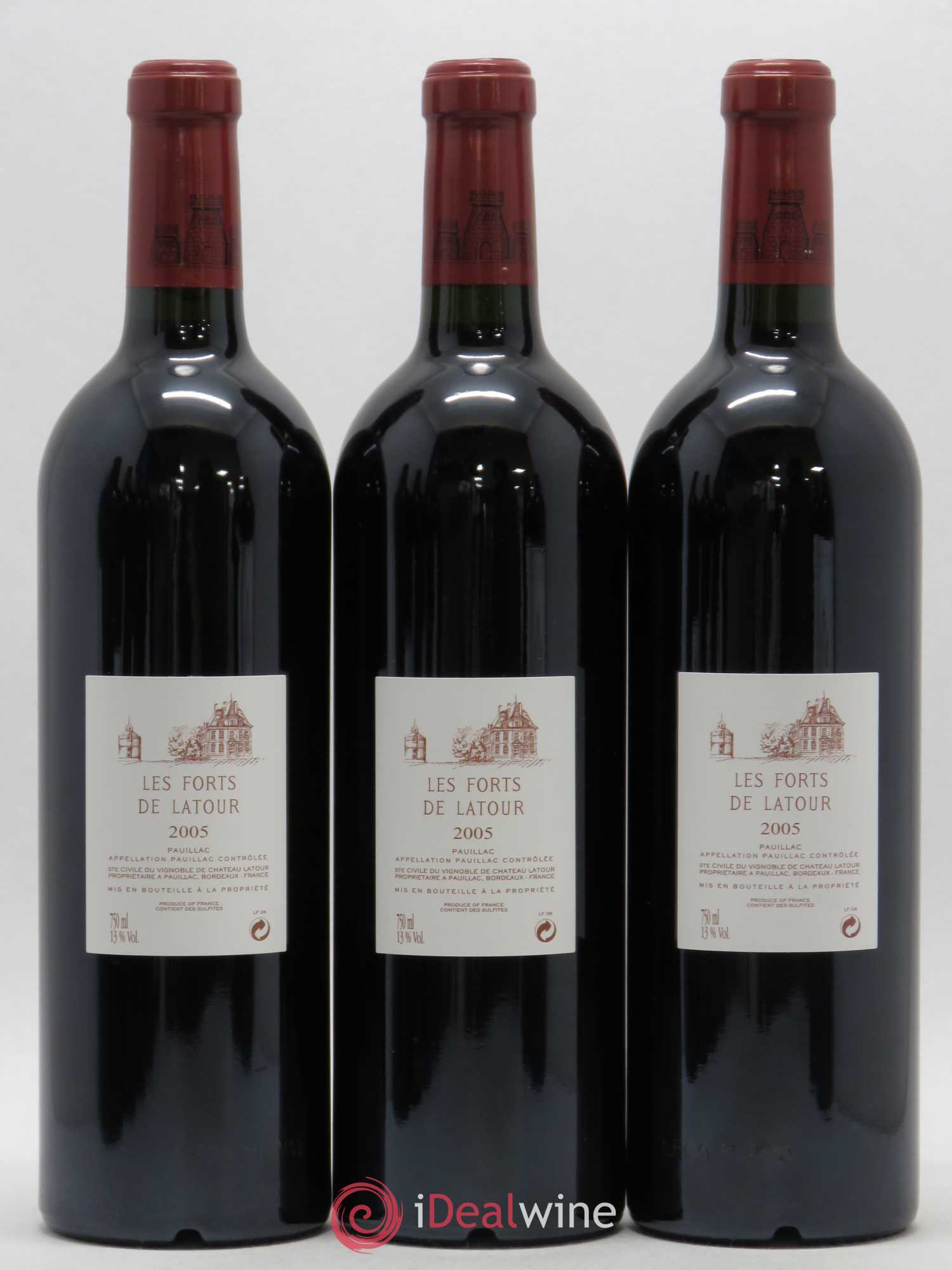 Les Forts de Latour Second Vin 2005 - Lot de 12 bouteilles - 6