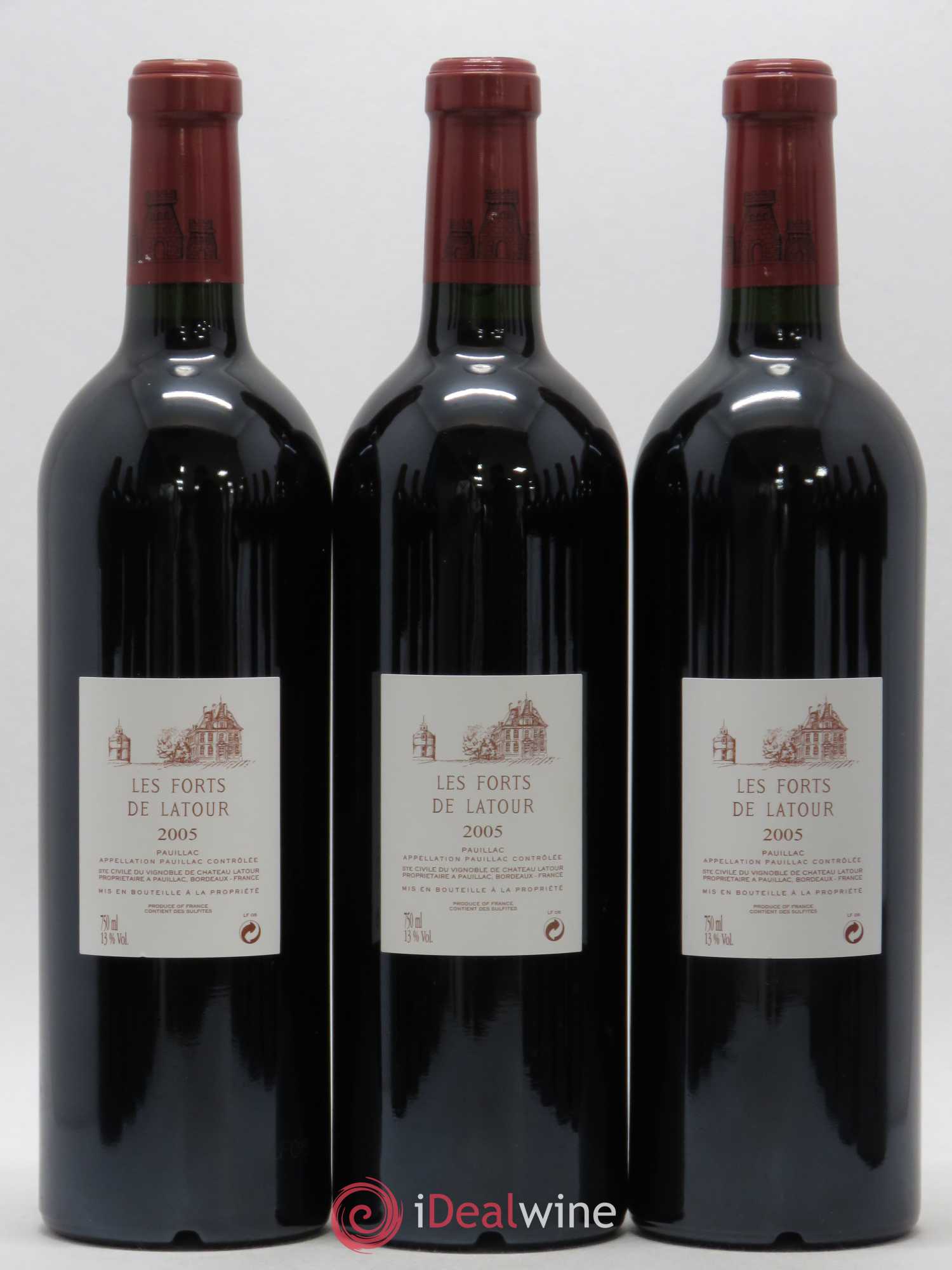 Les Forts de Latour Second Vin 2005 - Lot de 12 bouteilles - 8