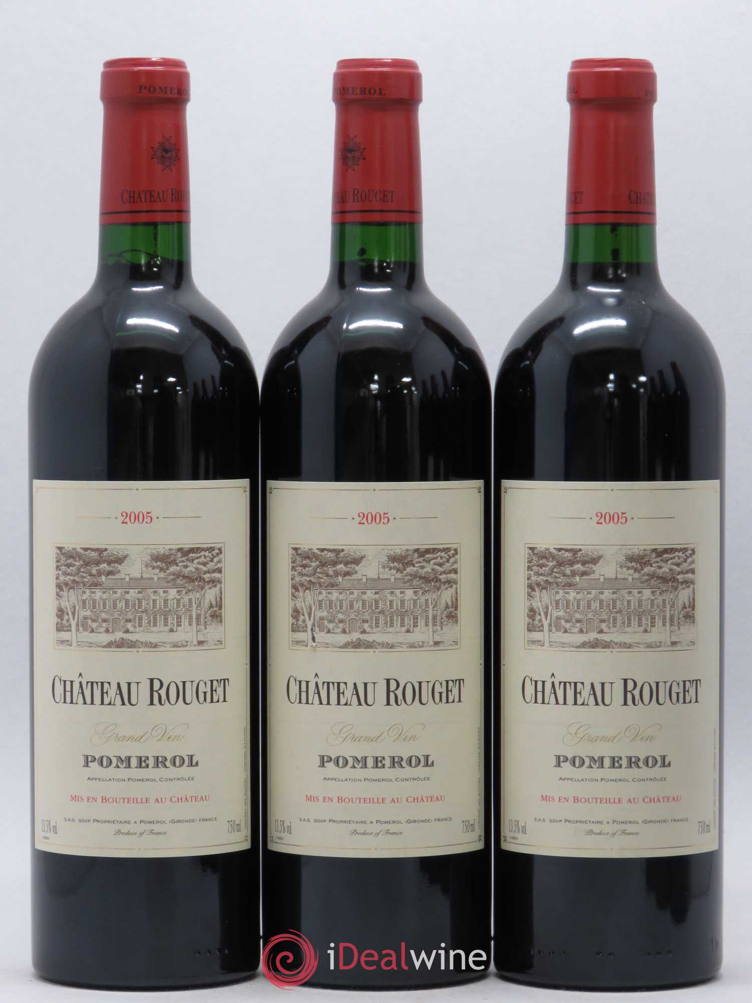 Château Rouget 2005 - Lot de 6 bouteilles - 1