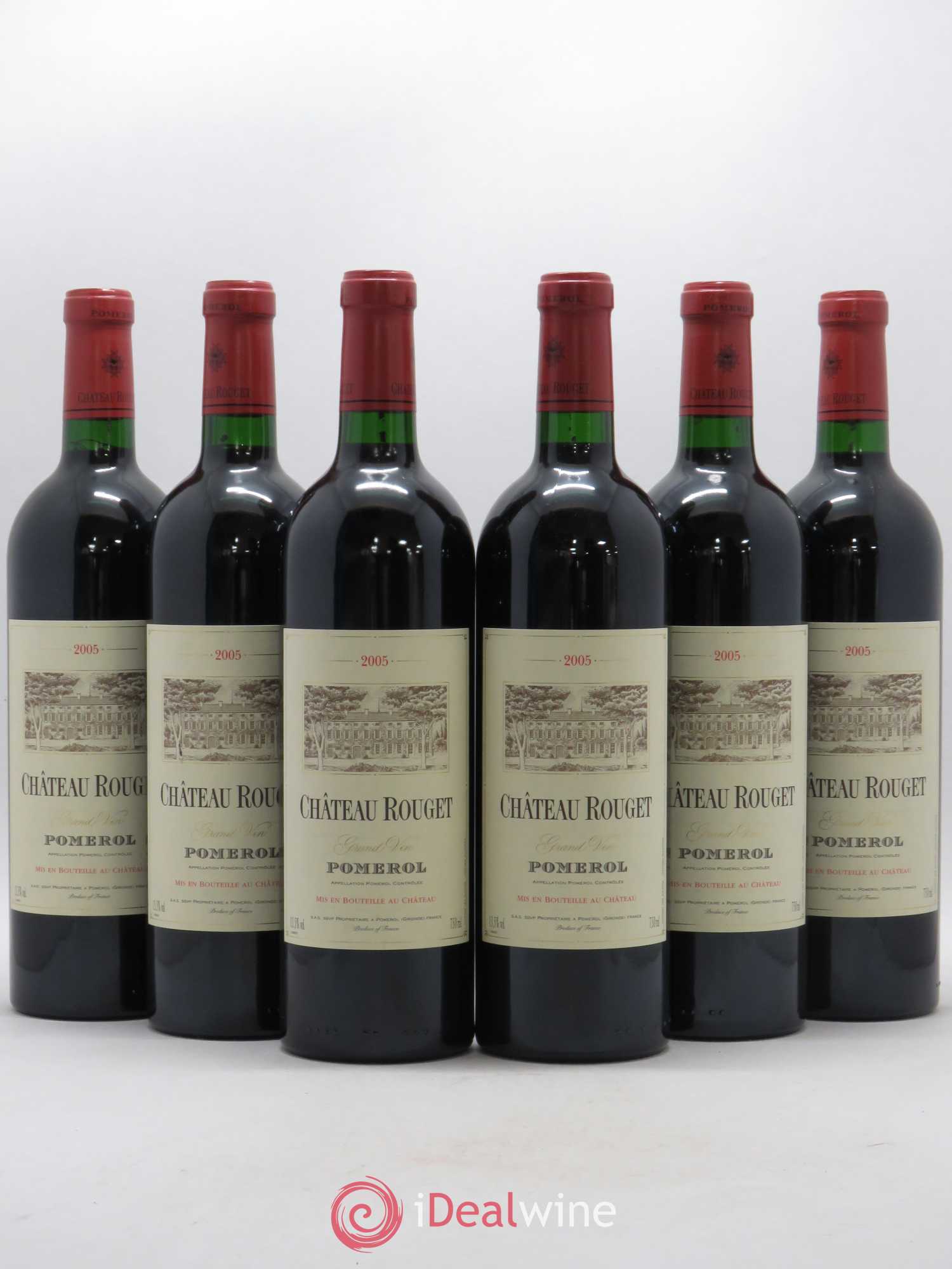 Château Rouget 2005 - Lot de 6 bouteilles - 0