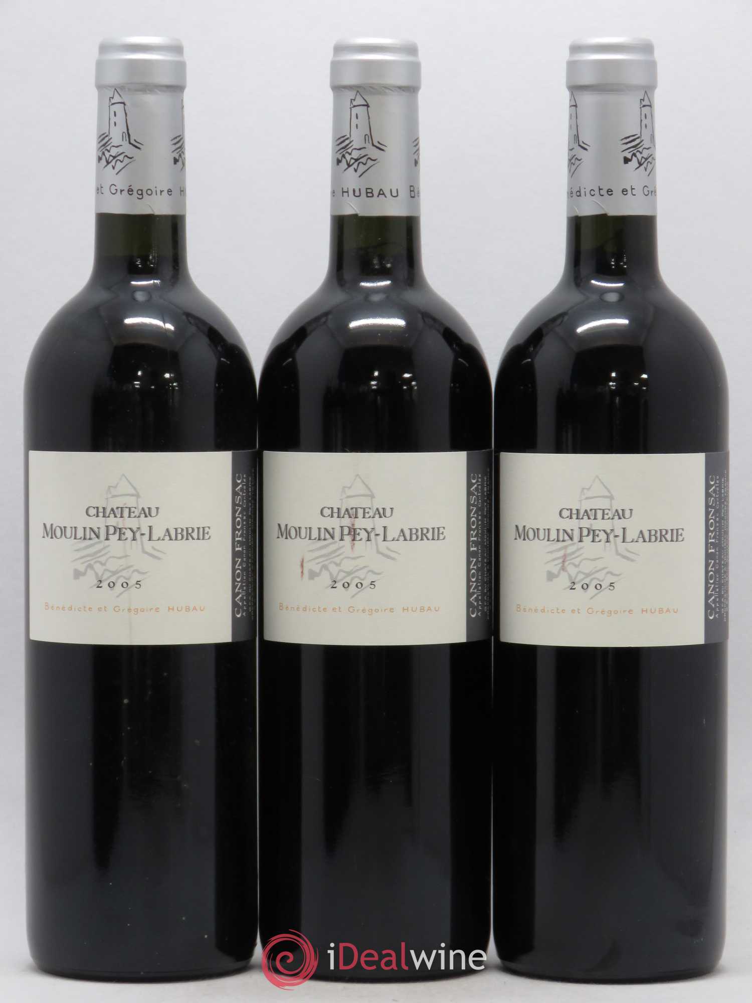 Château Moulin Pey-Labrie 2005 - Lot de 6 bouteilles - 2