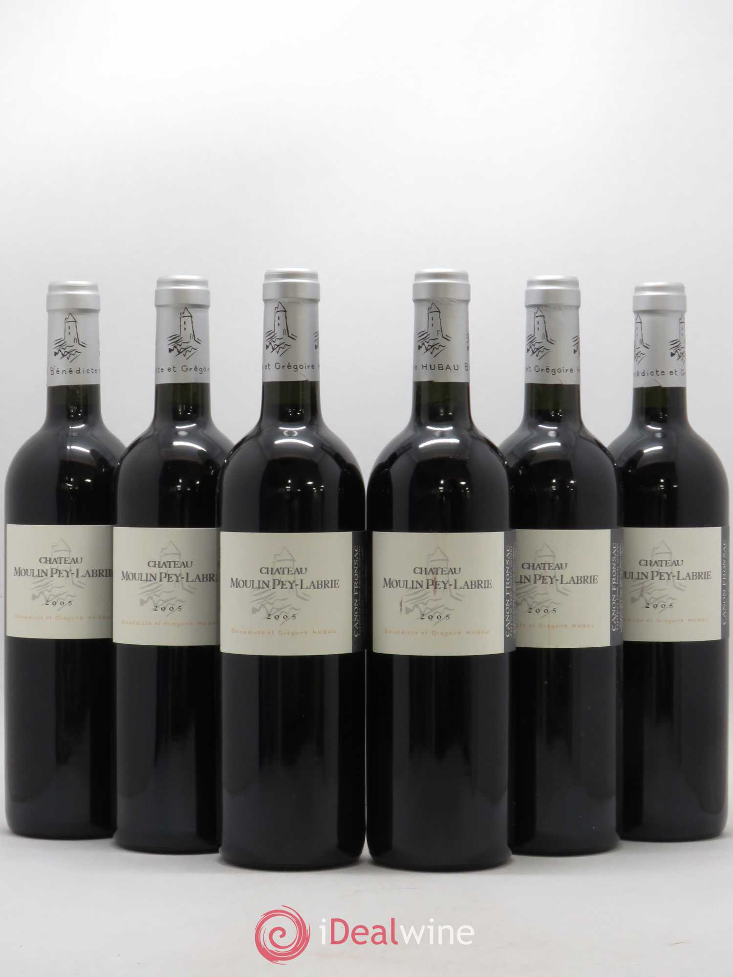 Château Moulin Pey-Labrie 2005 - Lot de 6 bouteilles - 0