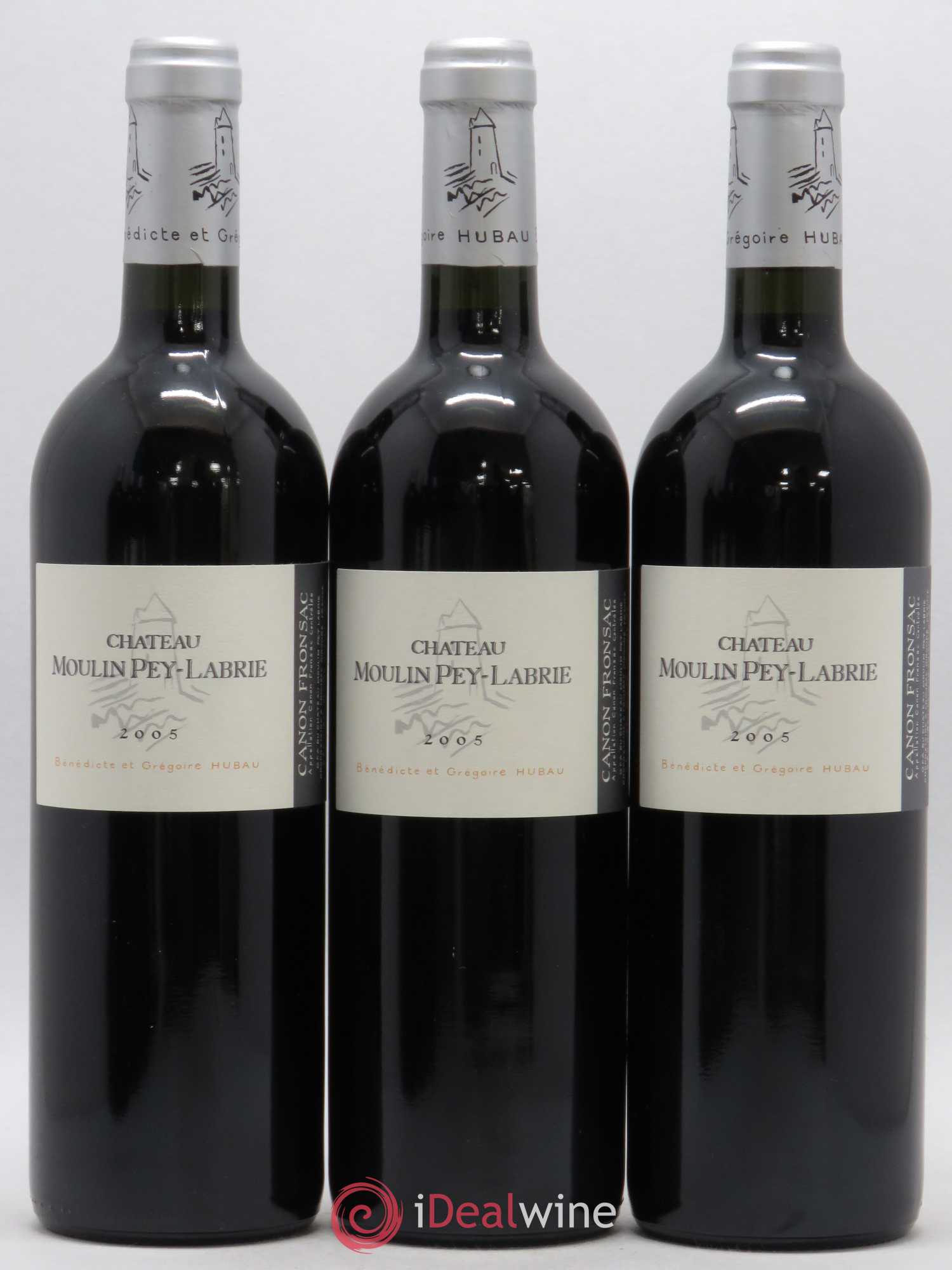 Château Moulin Pey-Labrie 2005 - Lot de 6 bouteilles - 2
