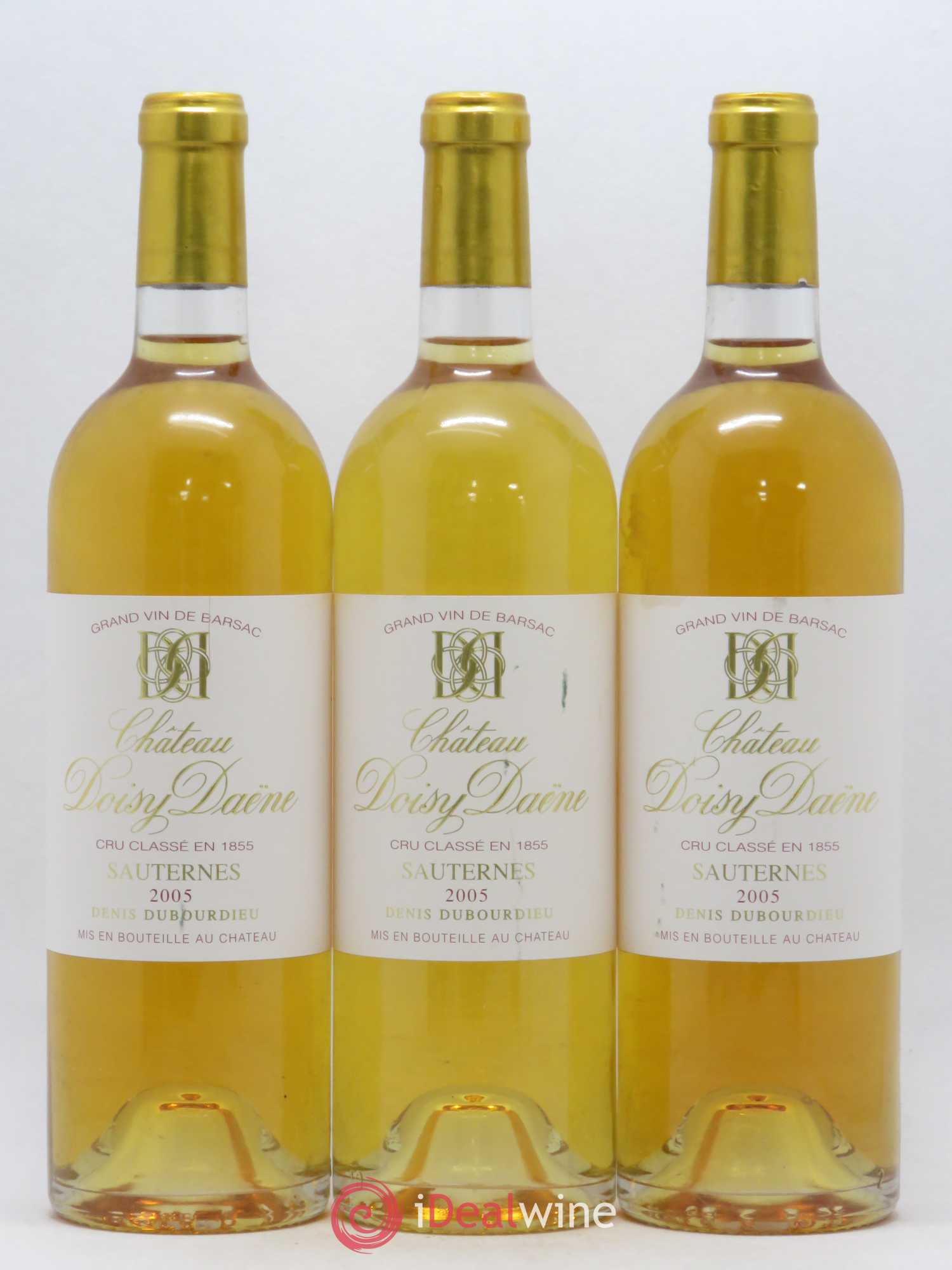 Château Doisy Daëne 2ème Grand Cru Classé 2005 - Lotto di 3 bottiglie - 0