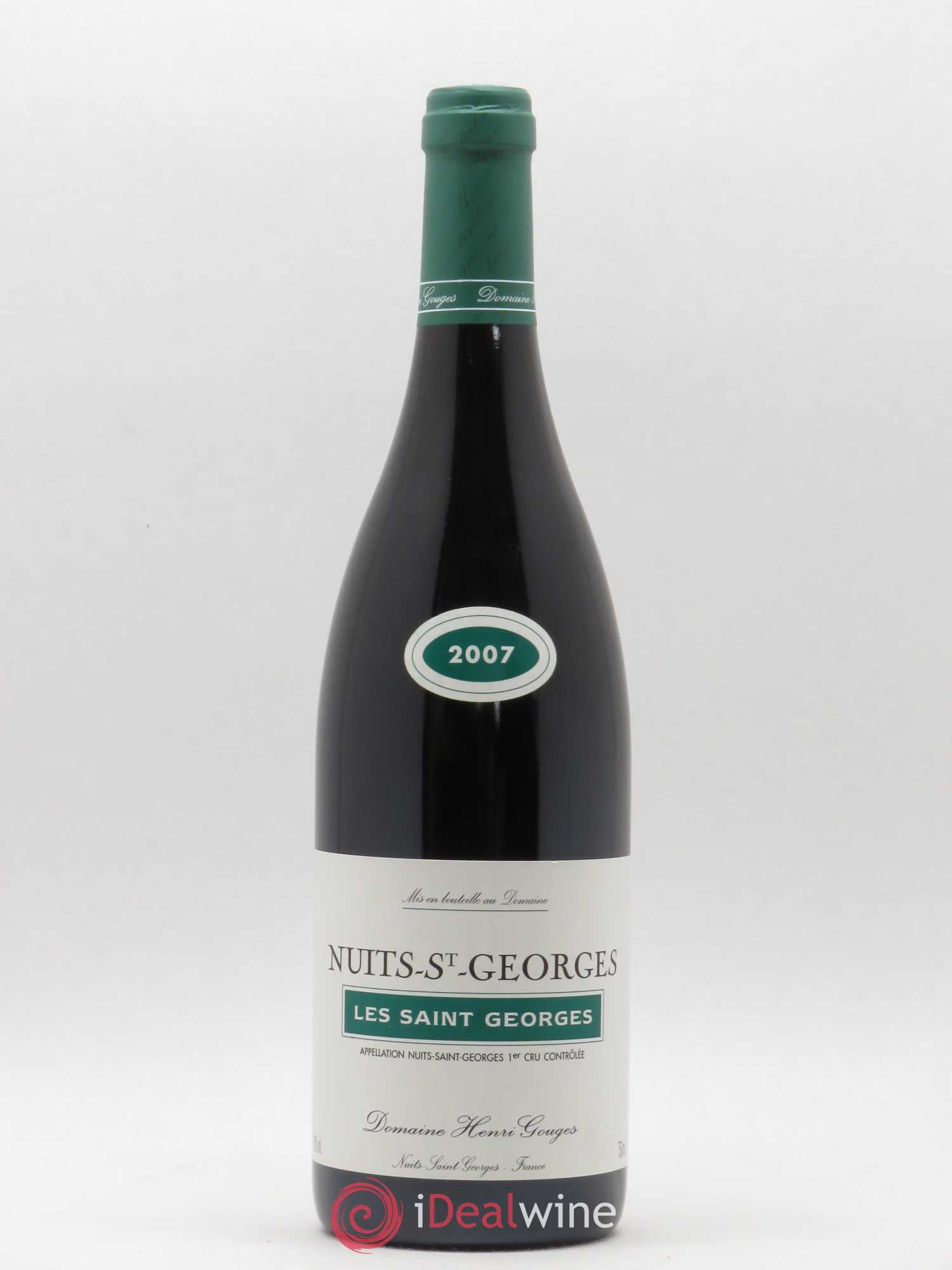 Nuits-Saint-Georges 1er Cru Les Saints Georges Henri Gouges 2007 - Lot de 1 bouteille - 0