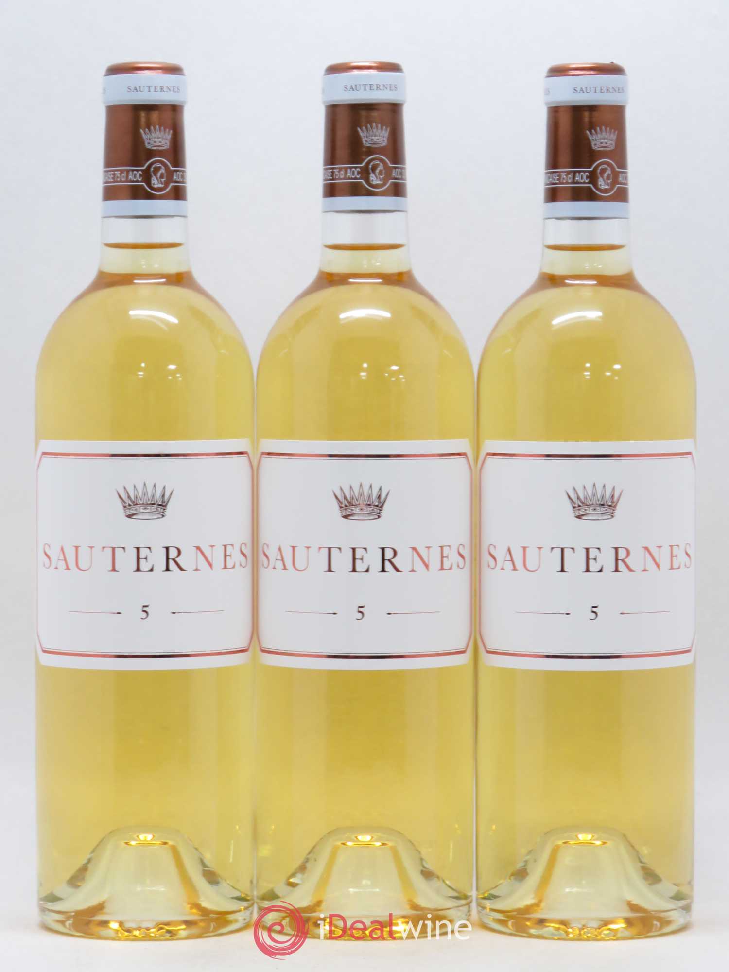 Sauternes Cuvée N°5 (sans prix de réserve) - Lotto di 3 bottiglie - 0