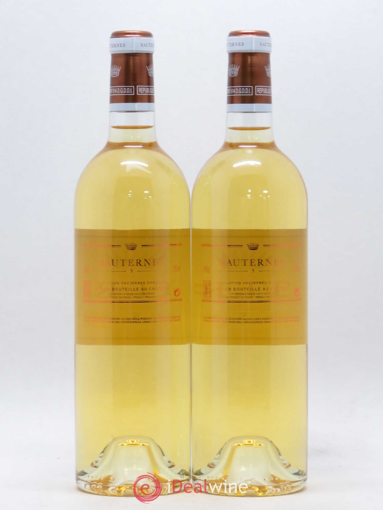 Sauternes Cuvée N°5 (sans prix de réserve) - Posten von 2 Flaschen - 1