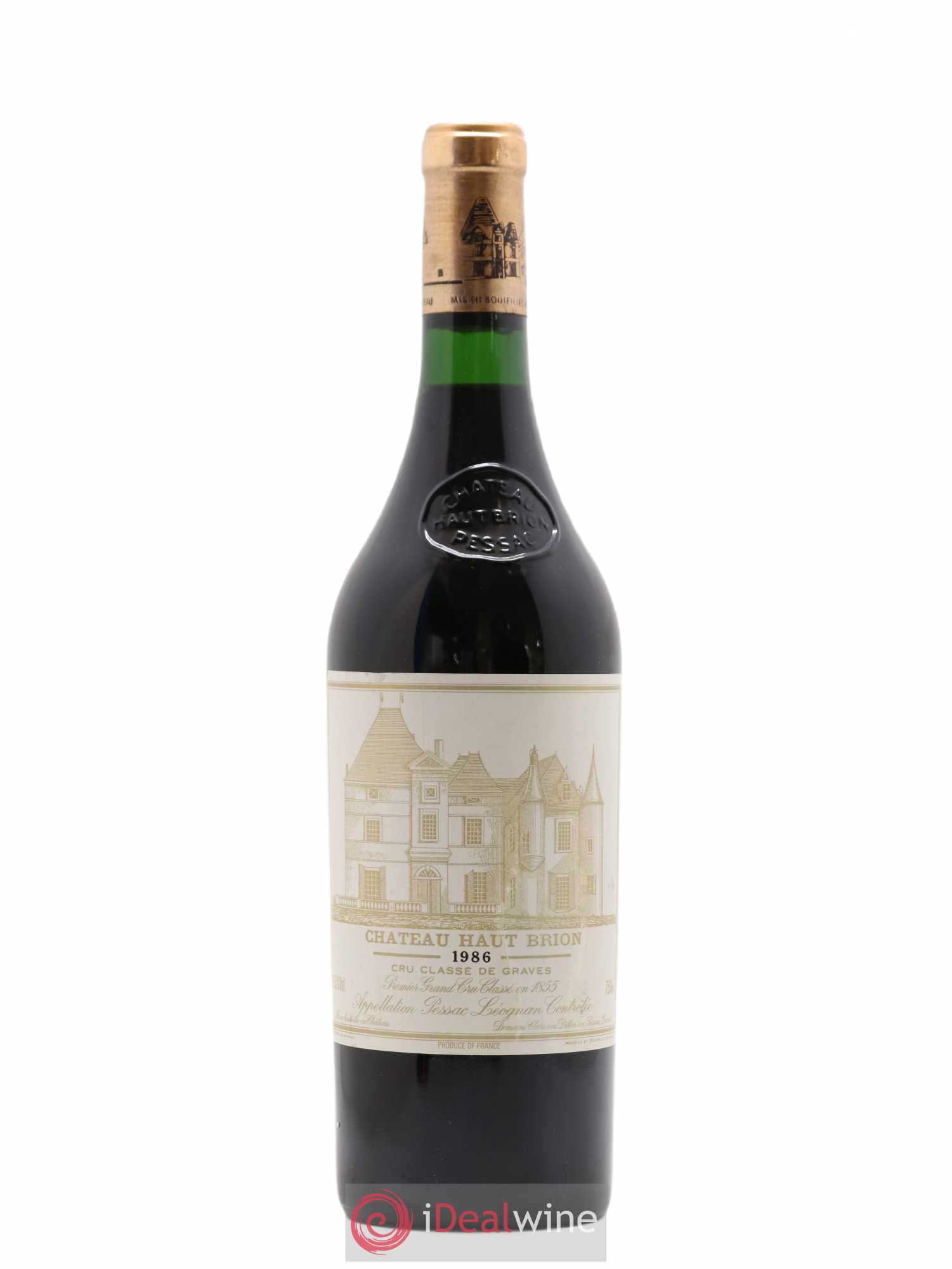 Château Haut Brion 1er Grand Cru Classé 1986 - Lot de 1 bouteille - 0