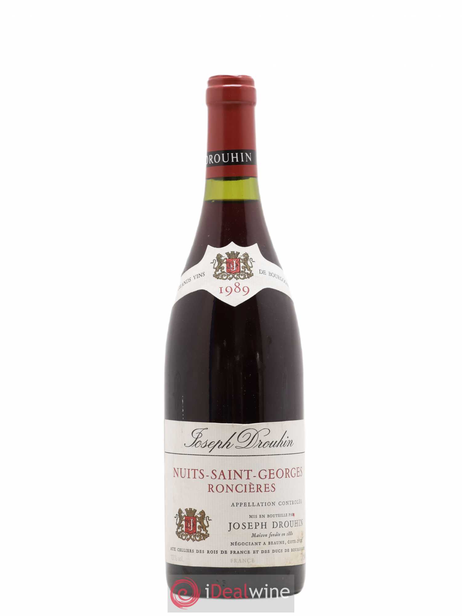Nuits-Saint-Georges 1er Cru Roncières Joseph Drouhin 1989 - Posten von 1 Flasche - 0