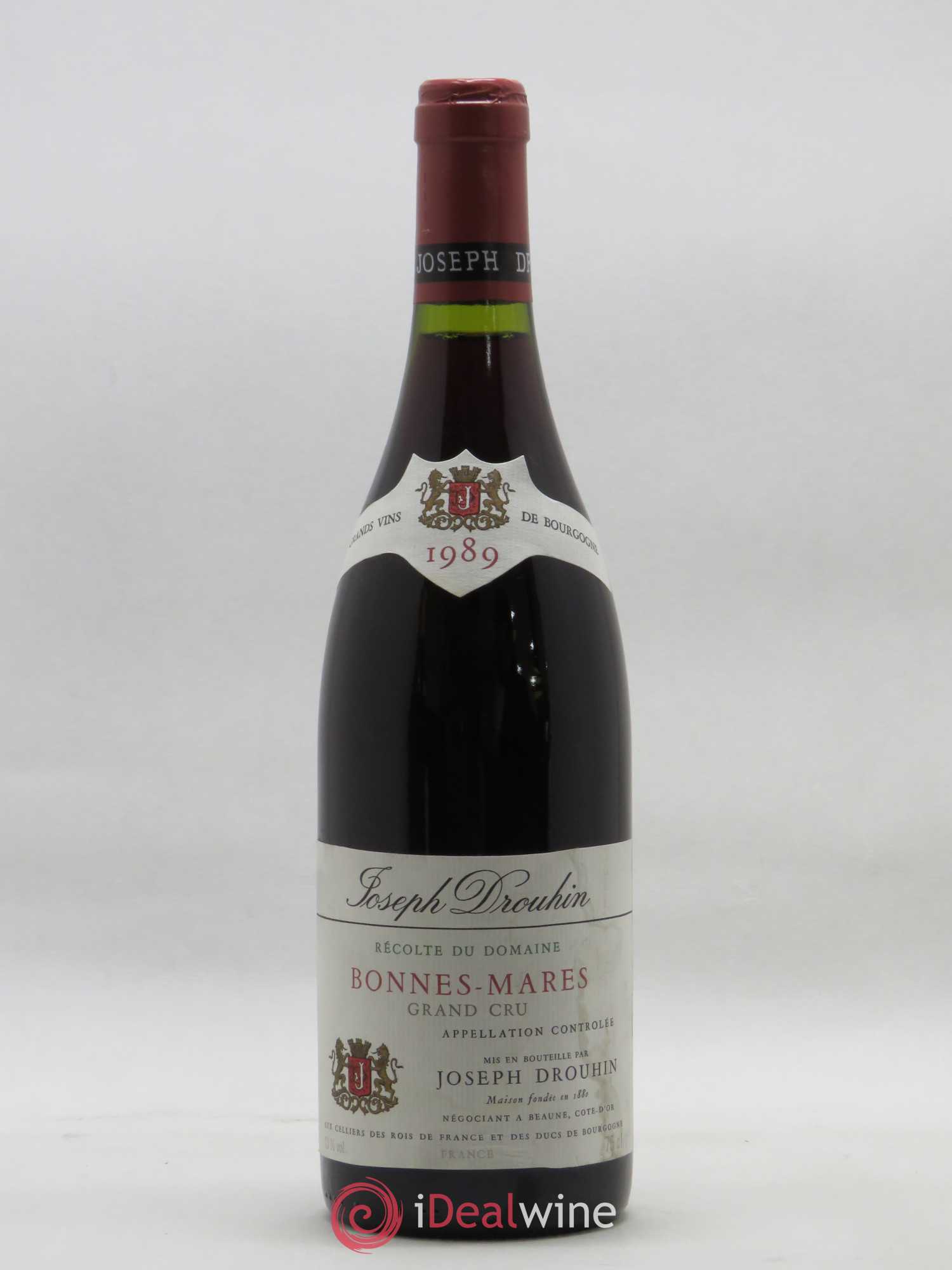 Bonnes-Mares Grand Cru Joseph Drouhin 1989 - Lot de 1 bouteille - 0
