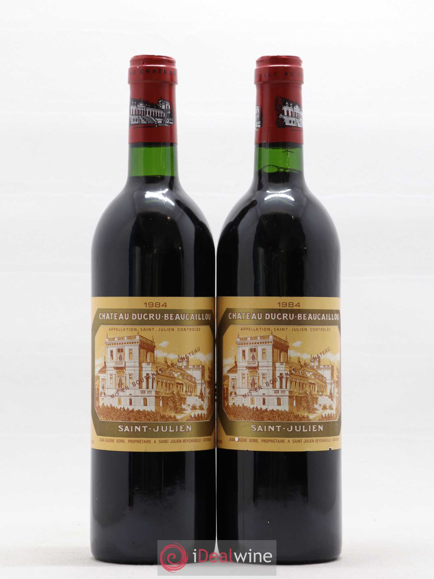 Château Ducru Beaucaillou 2ème Grand Cru Classé 1984 - Lot de 2 bouteilles - 1