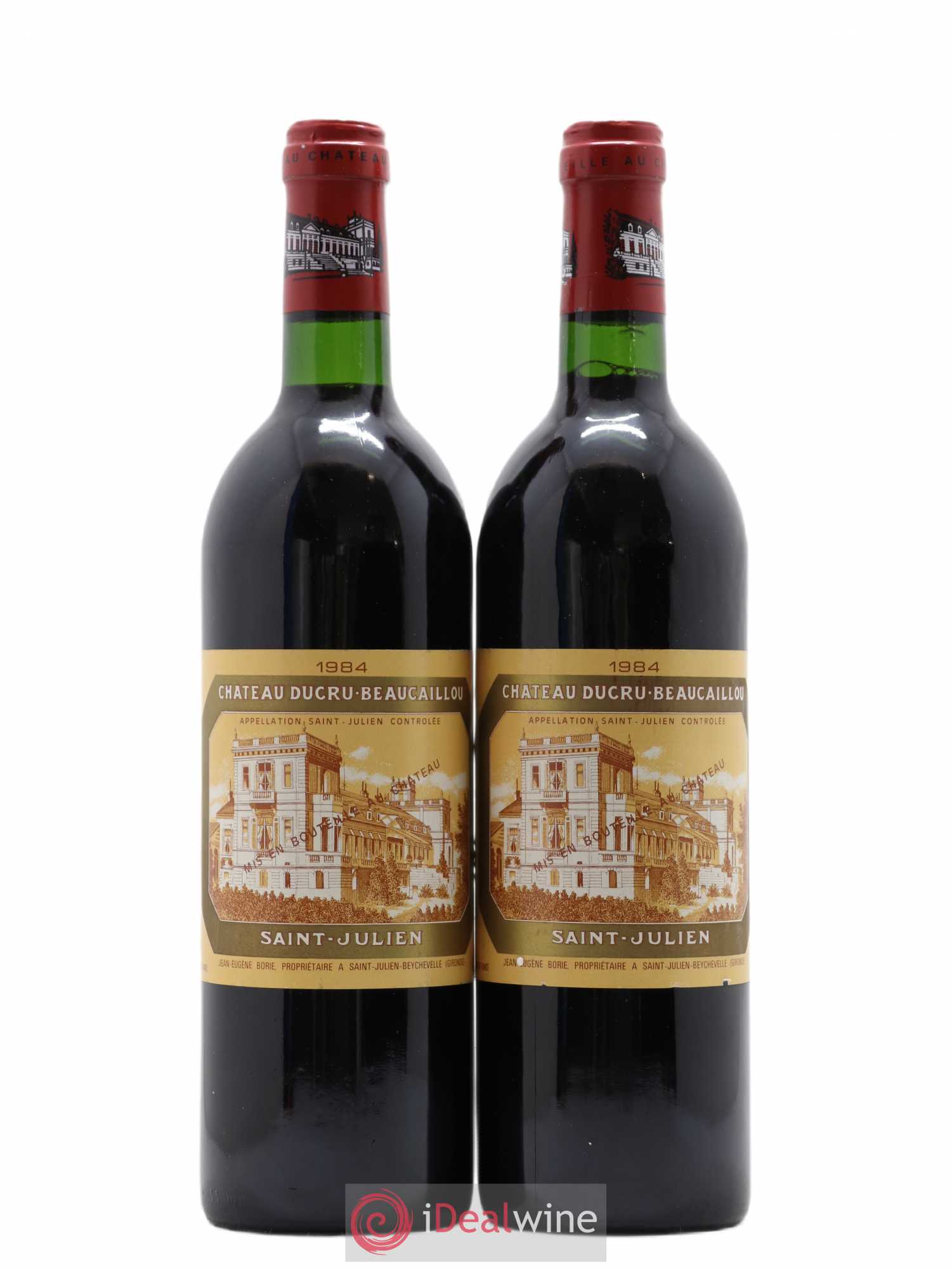 Château Ducru Beaucaillou 2ème Grand Cru Classé 1984 - Lot de 2 bouteilles - 0