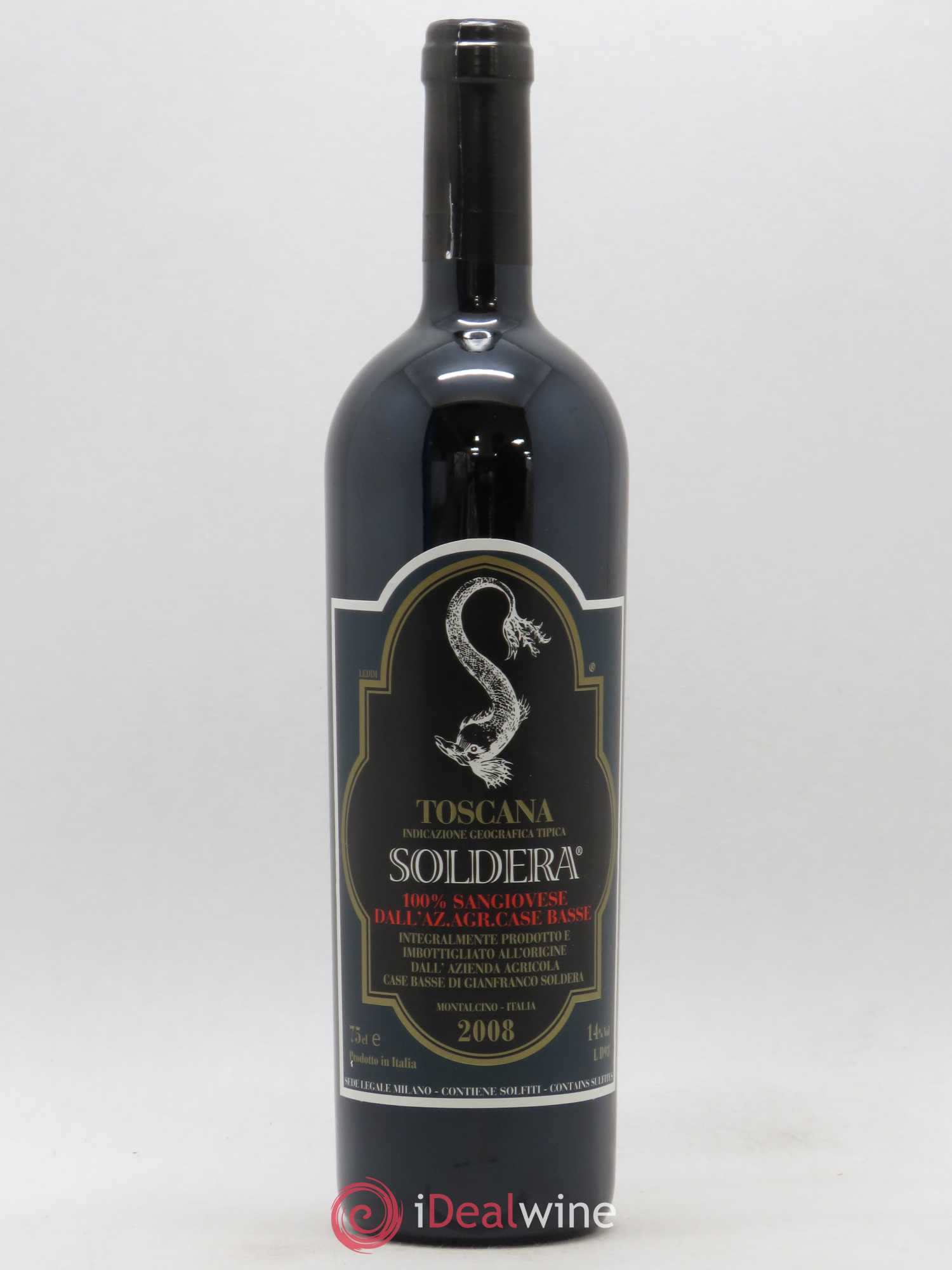 Toscana IGT Gianfranco Soldera 2008 - Posten von 1 Flasche - 0