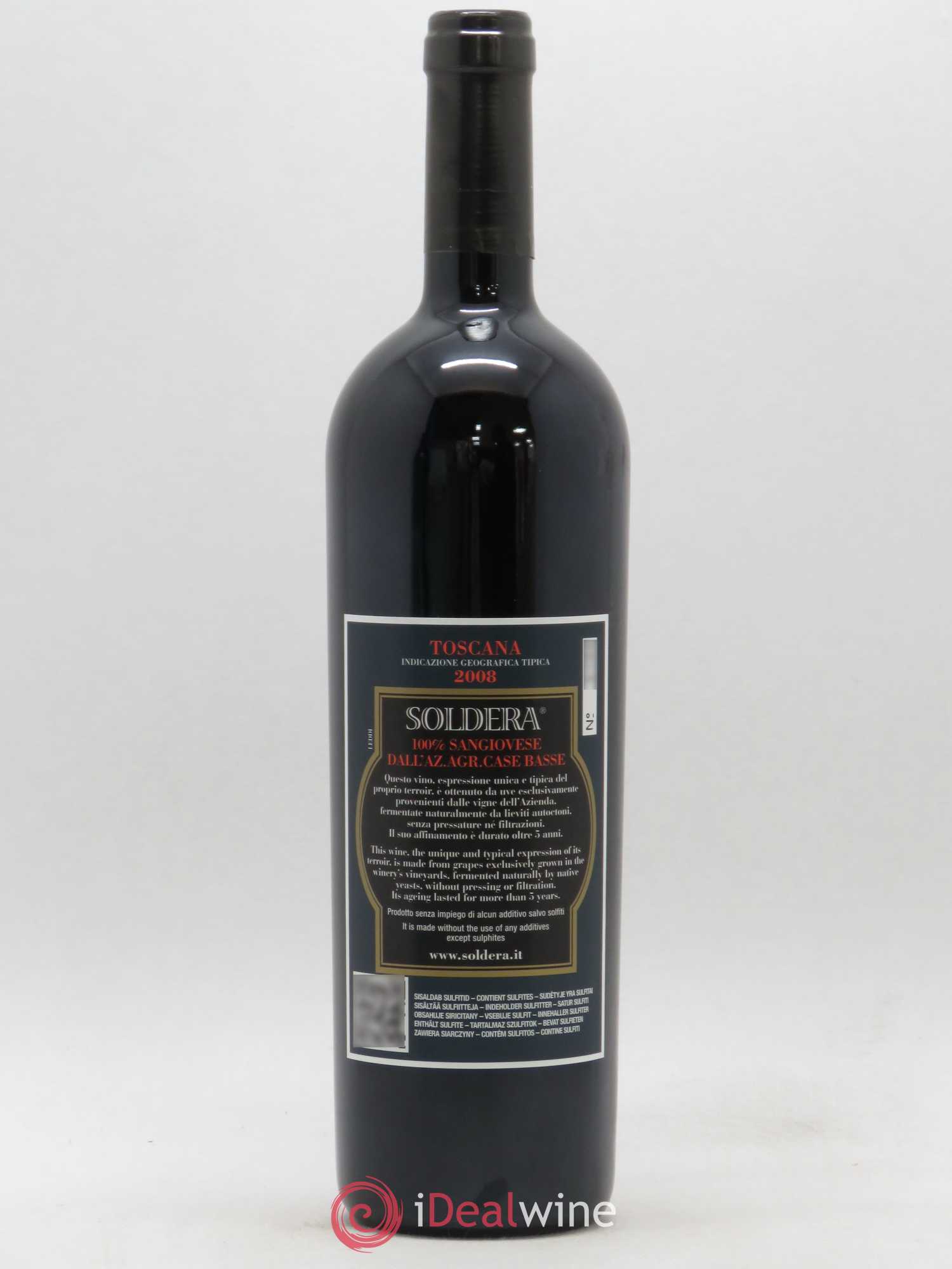 Toscana IGT Gianfranco Soldera 2008 - Lot of 1 bottle - 1